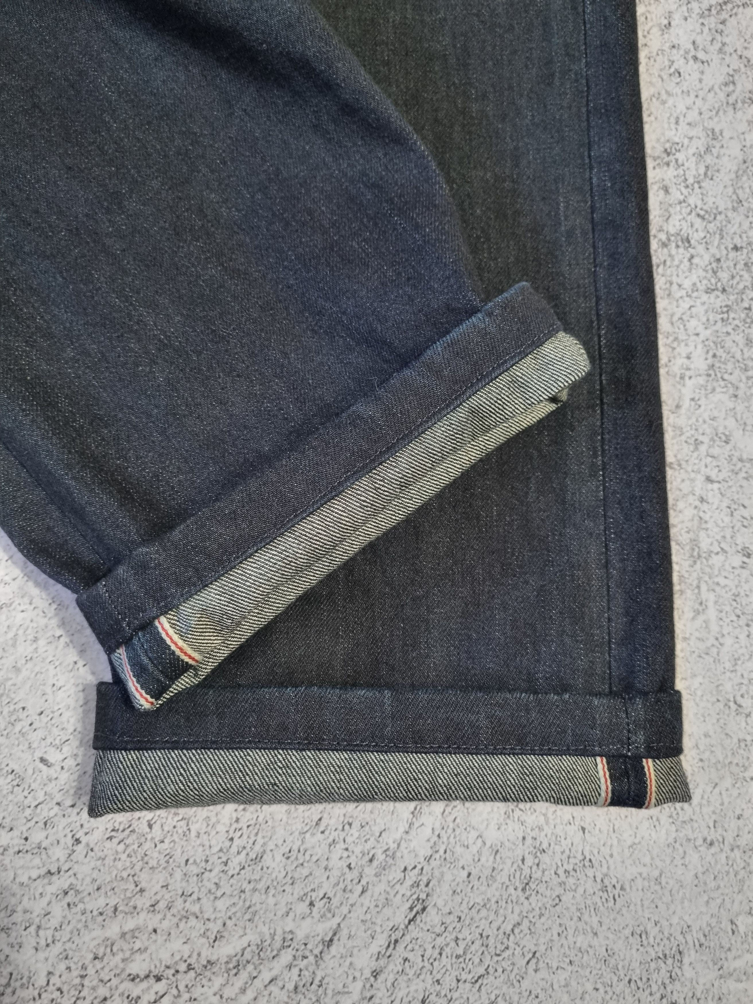 Alexander McQueen Alexander McQueen Luxury Dark Blue Selvedge Jeans Size US 34 / EU 50 - 8 Thumbnail