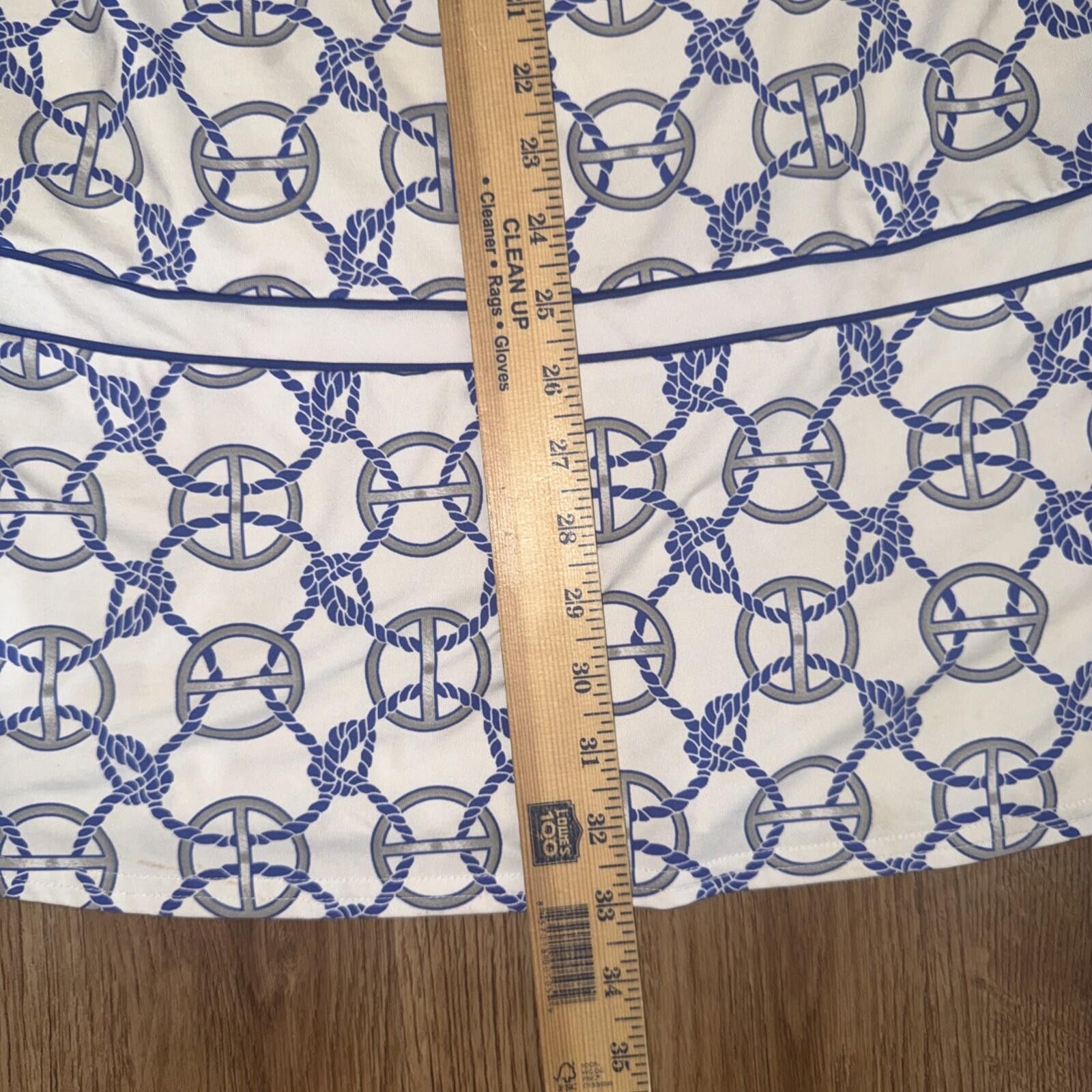 Other Wimbledon Nautical Rope Print Tennis Dress Pickleball Y2K Size ONE SIZE - 7 Thumbnail