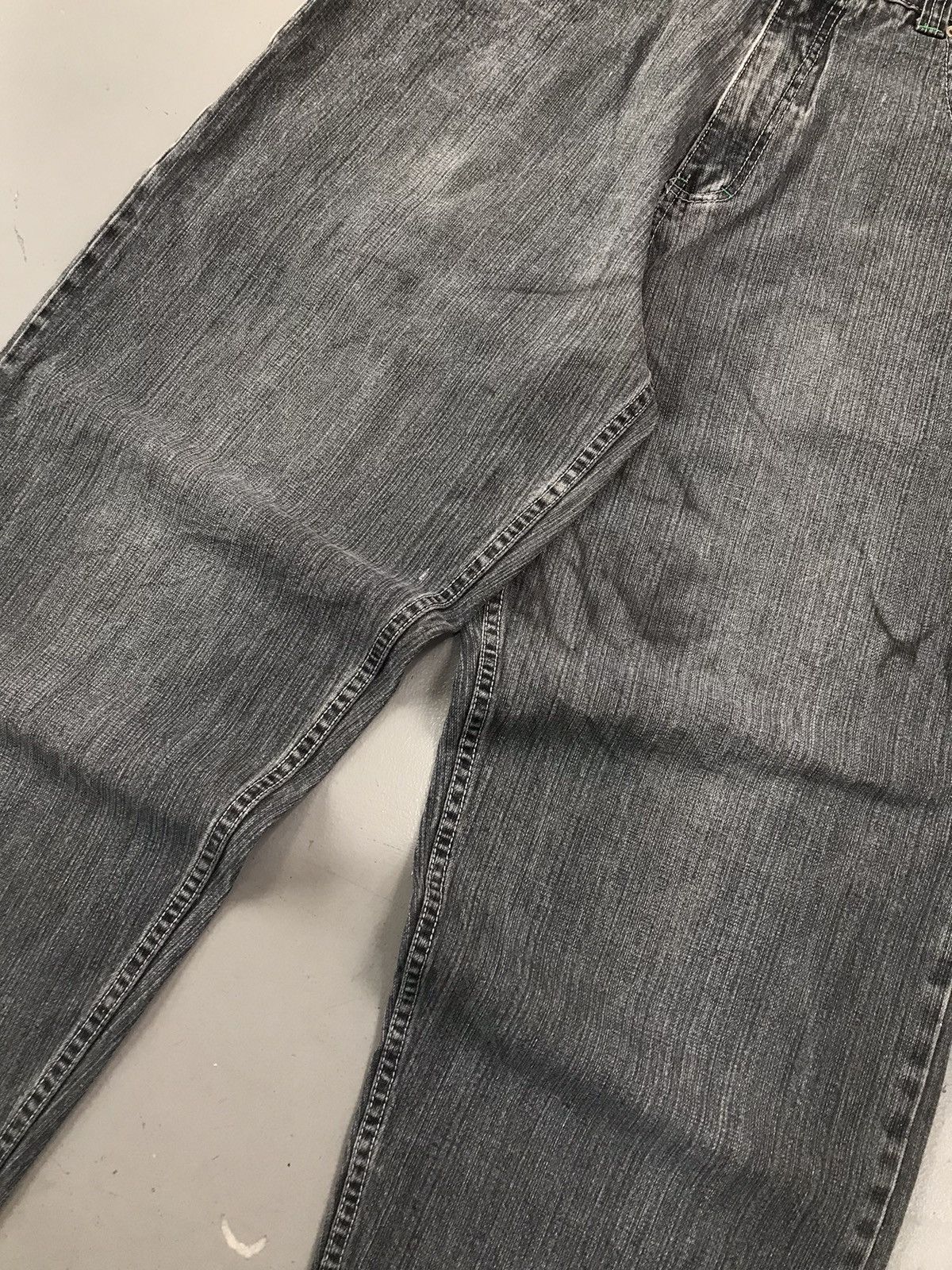 JNCO × Southpole × Vintage Vintage paco Jeans green tab baggy fit denim Size US 34 / EU 50 - 3 Thumbnail