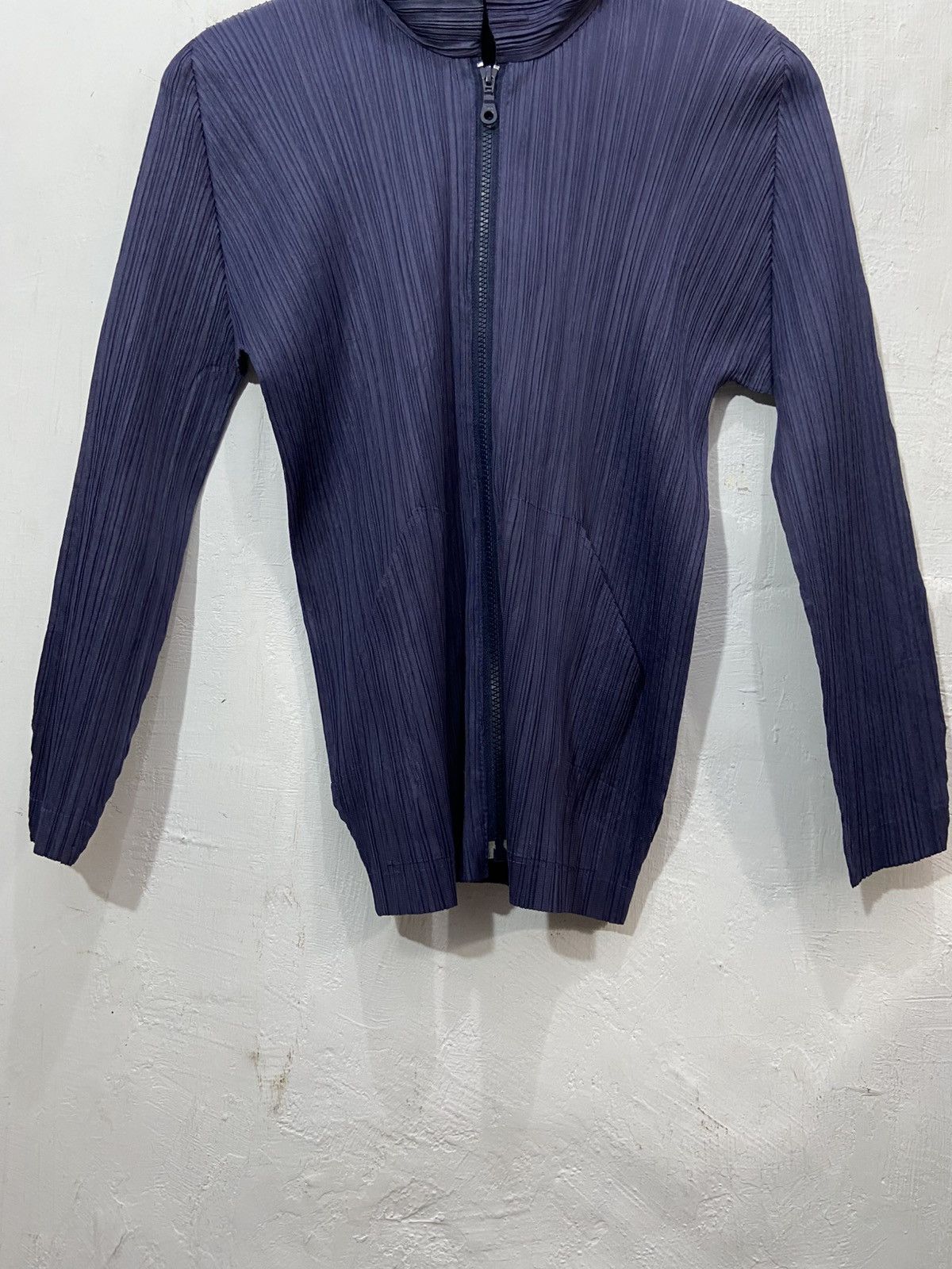 Pleats Please Issey Miyake Pleats Please Zipper Hoodie Size M / US 6-8 / IT 42-44 - 3 Thumbnail