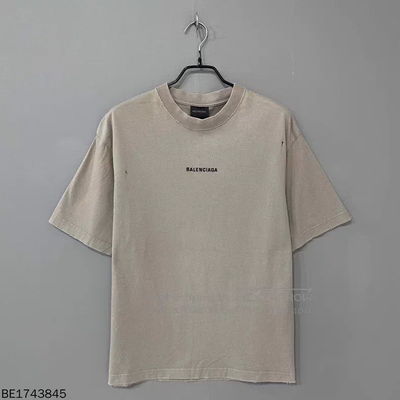 Balenciaga Balenciaga Front and back embroidered logo short-sleeve Size US XS / EU 42 / 0 - 1 Thumbnail