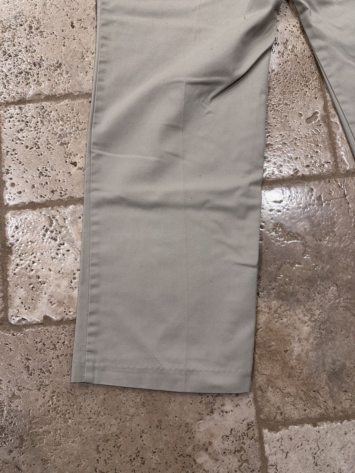 David Taylor × Vintage Vintage David Taylor Khaki Tan Classic Dress Pants Size US 36 / EU 52 - 5 Thumbnail
