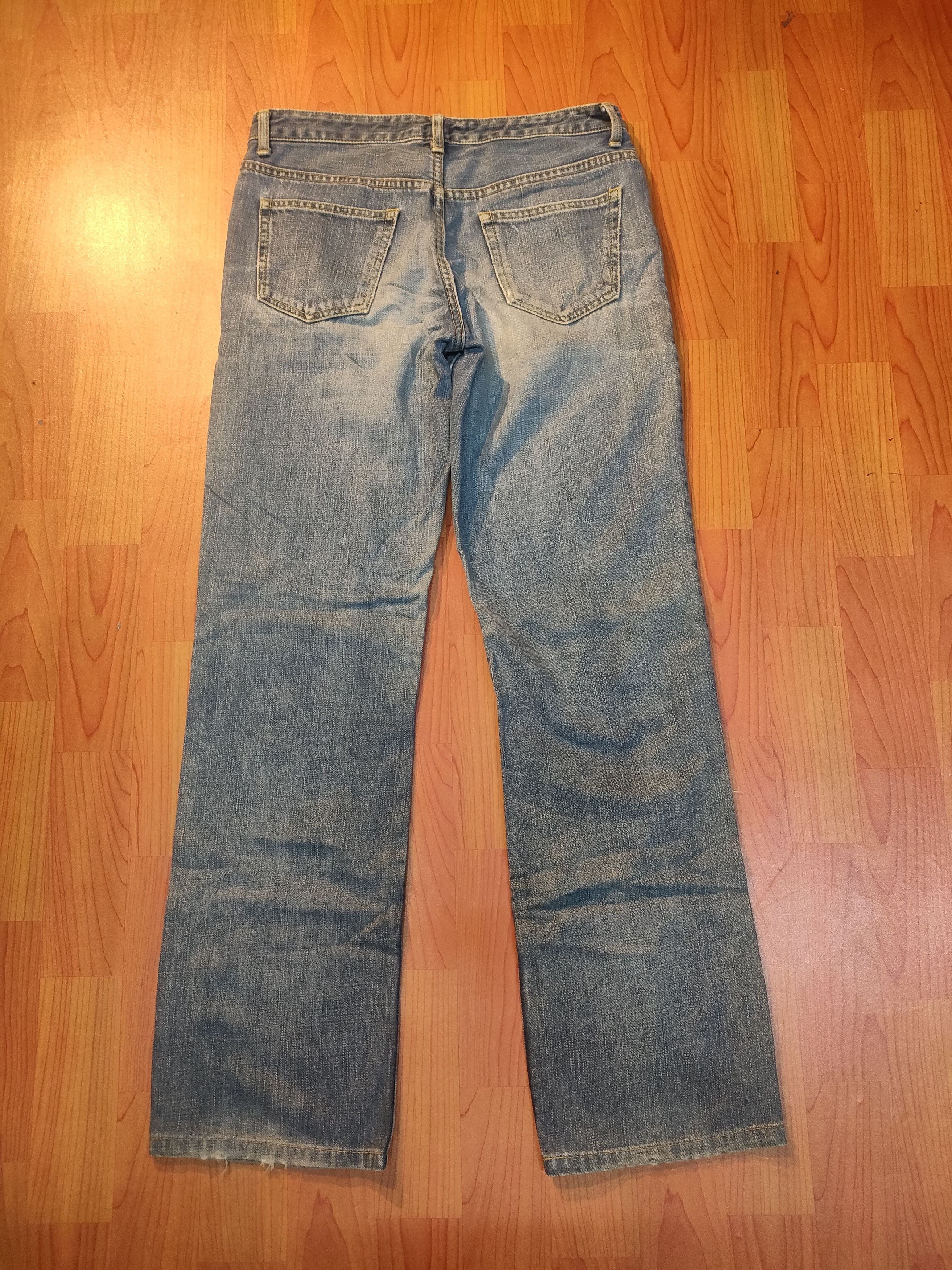 Marithe + Francois Girbaud Distressed Marine Francaise Jeans Size US 30 / EU 46 - 3 Thumbnail
