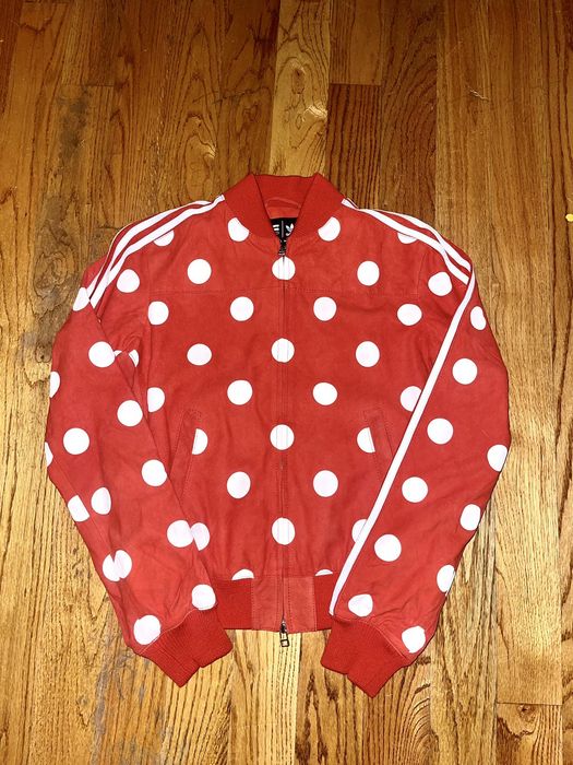 Adidas polka dot on sale jacket