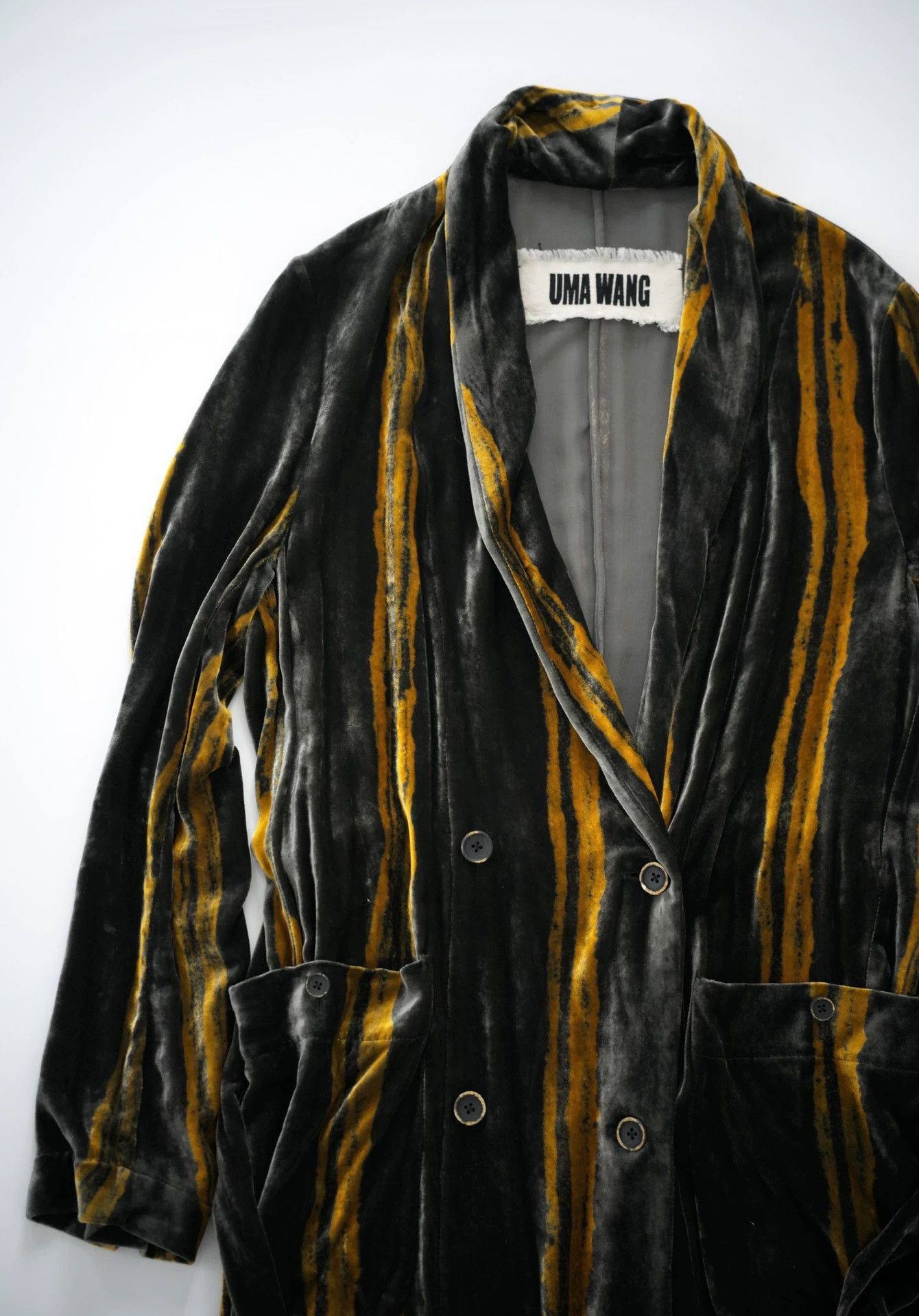 Uma Wang UMA WANG COSMA COAT Velvet Women's S FW17 Worn Twice Size S / US 4 / IT 40 - 3 Thumbnail
