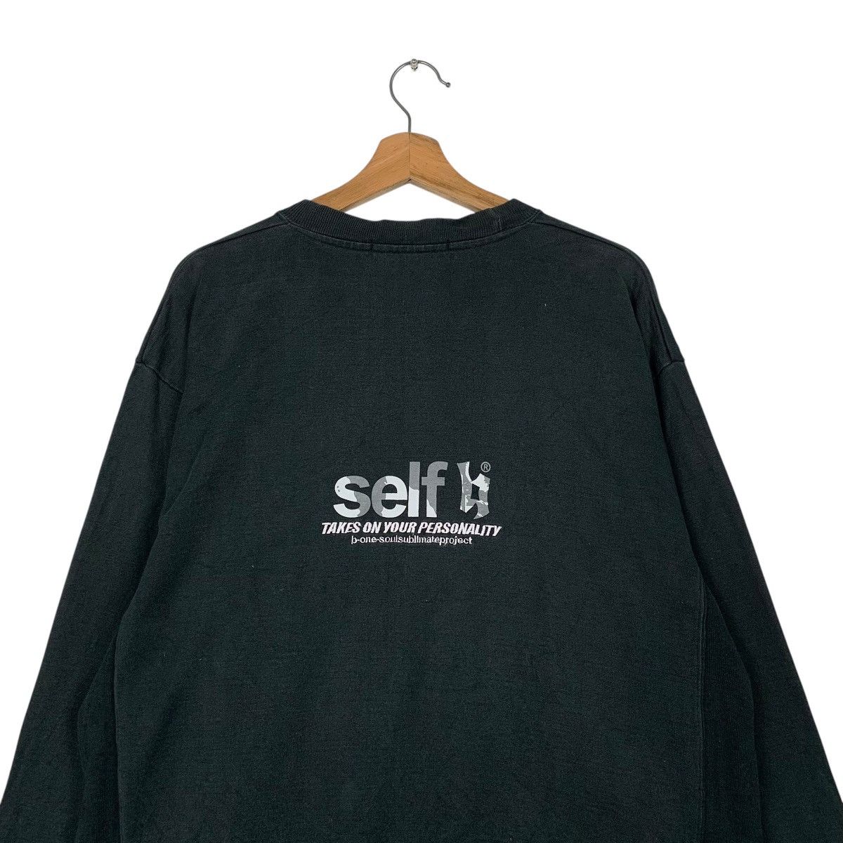 Japanese Brand Japanese Brand B One Soul Self Expression Sweatshirt Size US L / EU 52-54 / 3 - 8 Thumbnail