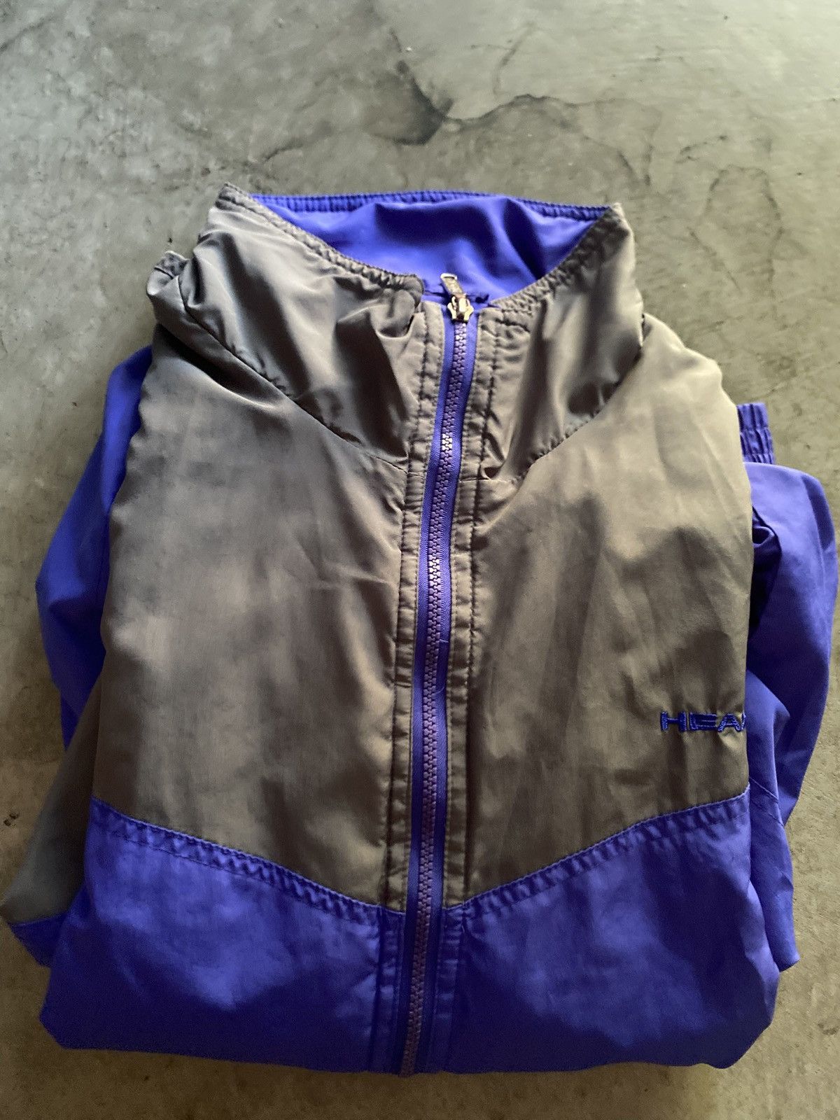 Vintage Vintage Head Tennid Jacket Windbreaker Size US L / EU 52-54 / 3 - 1 Thumbnail
