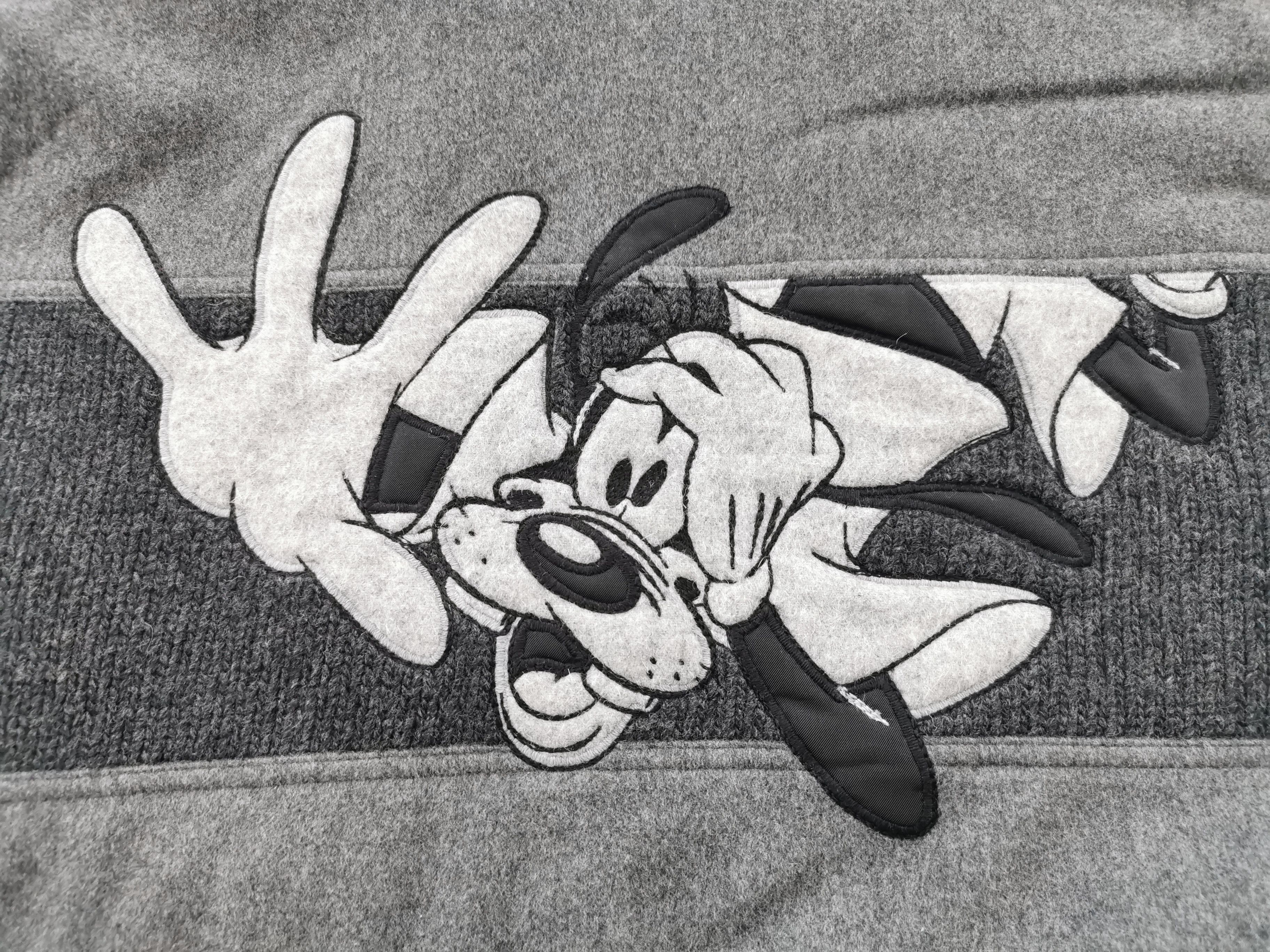 Iceberg Vintage 90's Iceberg Gilmar Goofy NOS Wool Leather Jacket Size US L / EU 52-54 / 3 - 5 Thumbnail