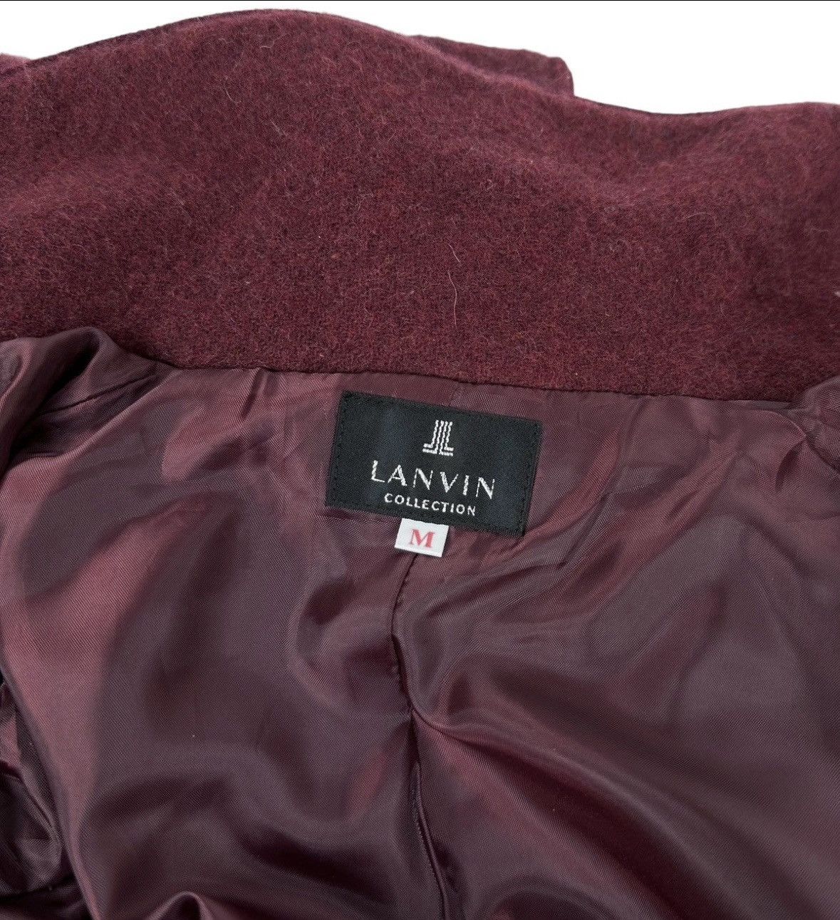 Lanvin Lanvin Burgundy Bathrobe Size US L / EU 52-54 / 3 - 6 Thumbnail