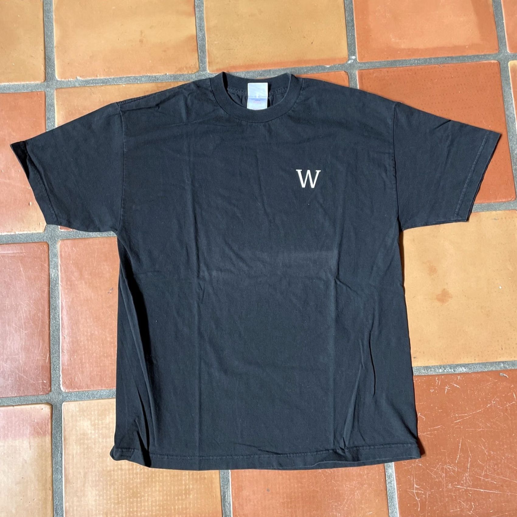 George VINTAGE Murina Mens XL Black T-Shirt Made In USA W The President George W Bush Shirt Size US XL / EU 56 / 4 - 4 Thumbnail