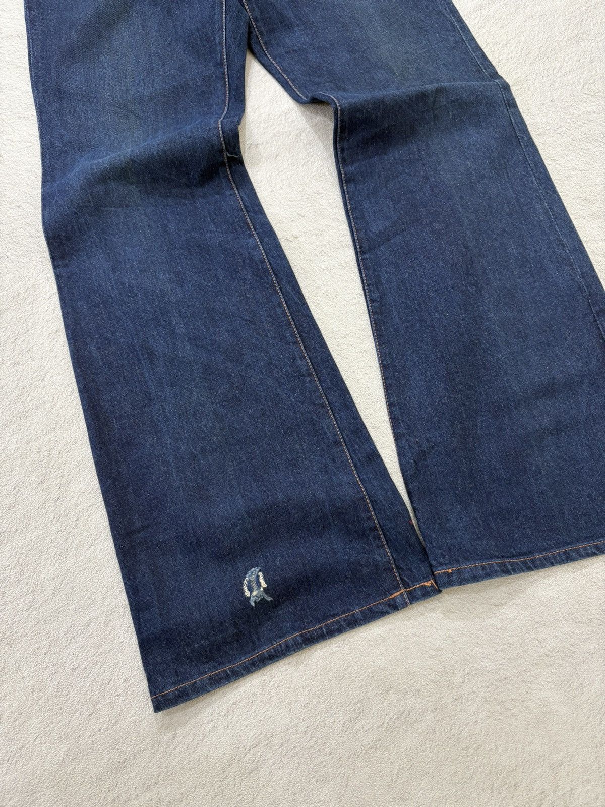 Hysteric Glamour 2000s Super Flared cactus japanese denim pants y2k style Size US 32 / EU 48 - 3 Thumbnail