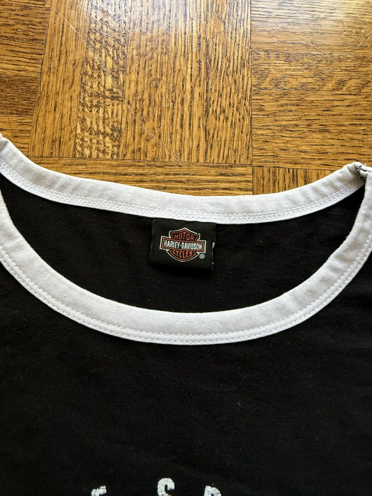 Harley Davidson Harley Davidson Motorcycles Ringer Graphic Tee Size L / US 10 / IT 46 - 4 Thumbnail