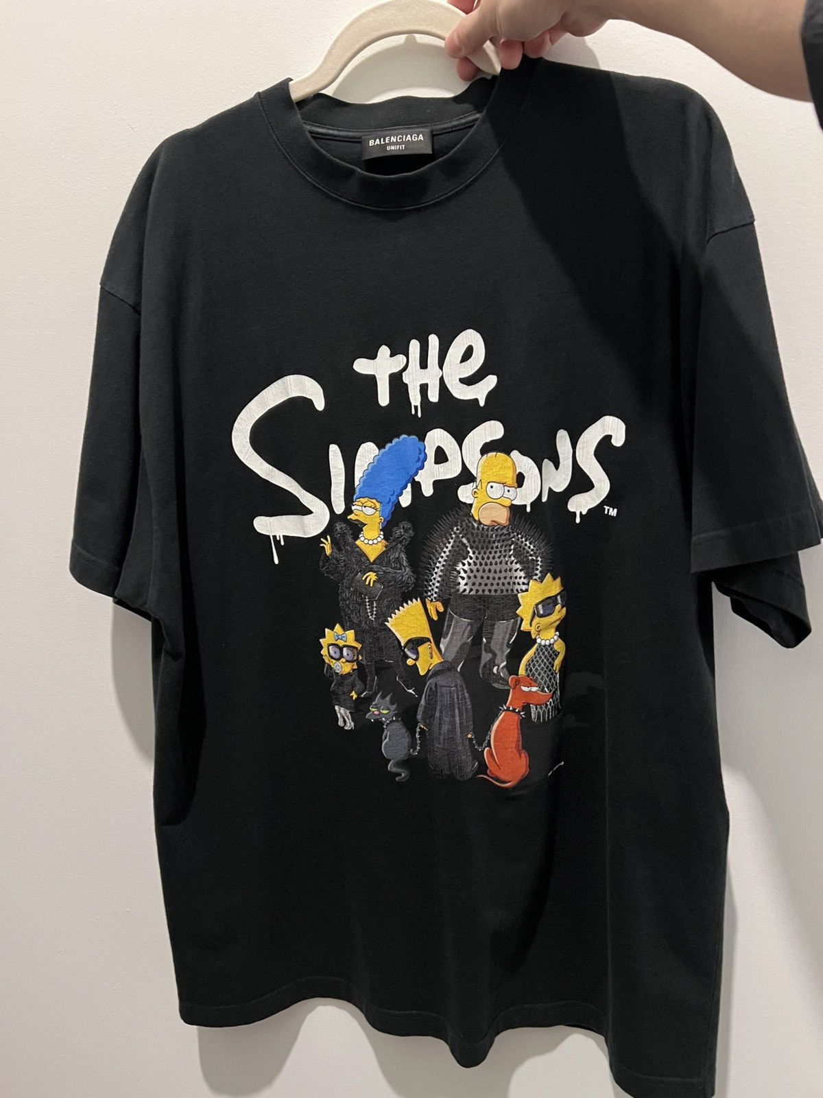 Balenciaga Balenciaga Simpson T-shirt | Grailed