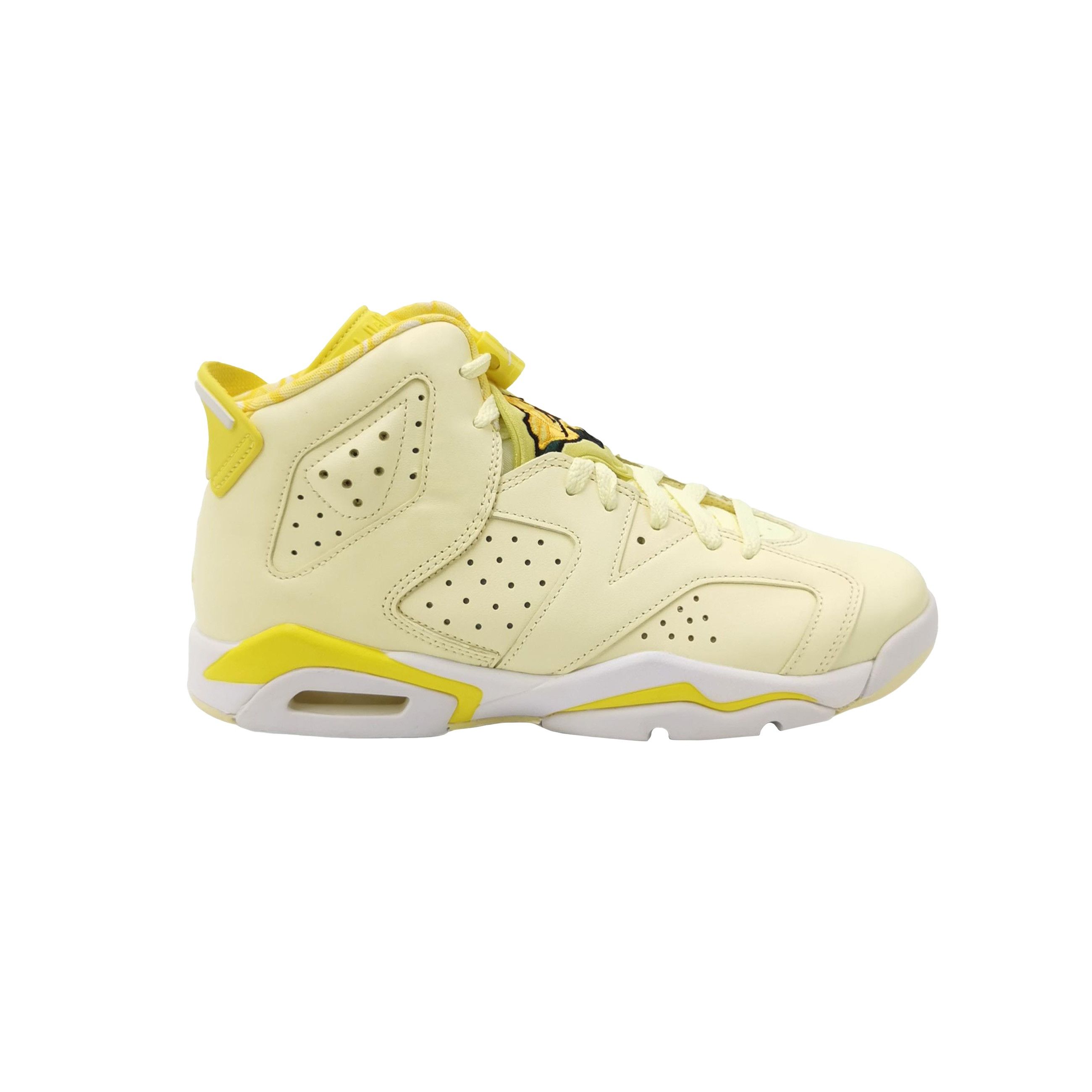 Nike Air Jordan 6 Citrus Floral Hi-Top Sneakers US 7 Size US 7 / EU 40 - 1 Thumbnail