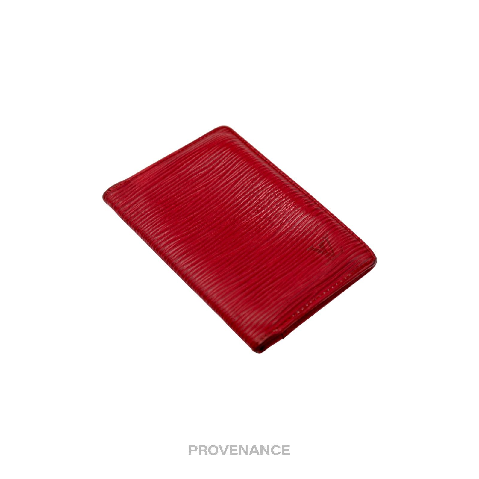 Louis Vuitton 🔴 Louis Vuitton Pocket Organizer - Red Epi Leather Size ONE SIZE - 4 Thumbnail