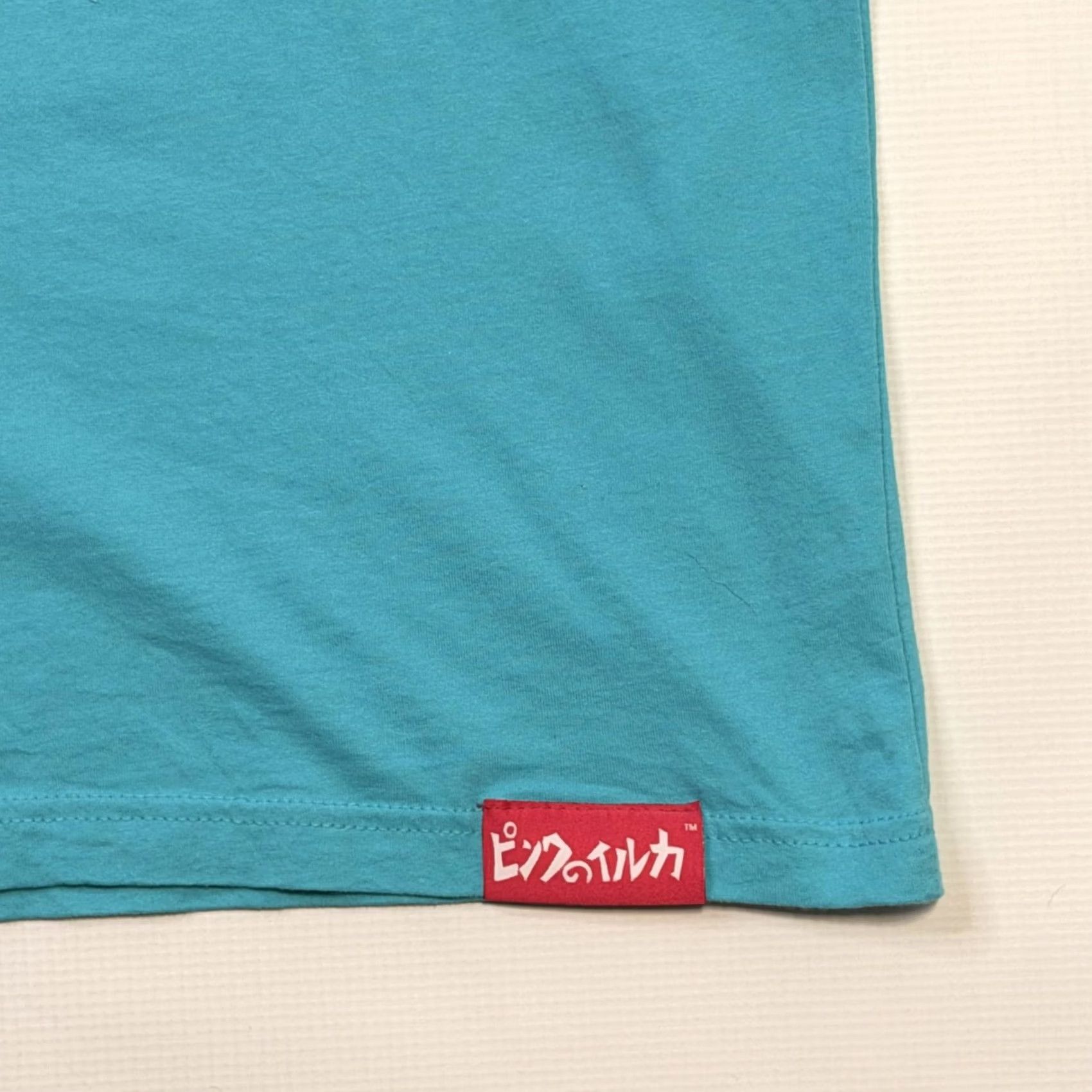 Vintage Pink Dolphin Shirt Mens XL Blue Neon Palm Tree Wave Graphic Surf Beach Tee Size US XL / EU 56 / 4 - 2 Thumbnail