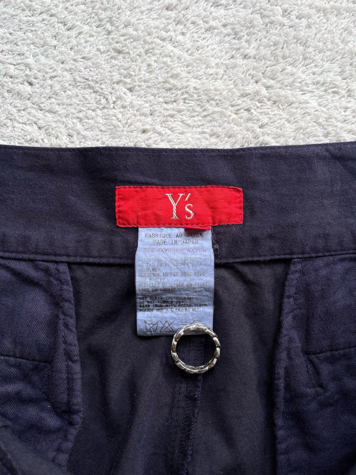Yohji Yamamoto Vintage Yohji Yamamoto Y’s Red Label Trousers Size US 31 - 9 Thumbnail