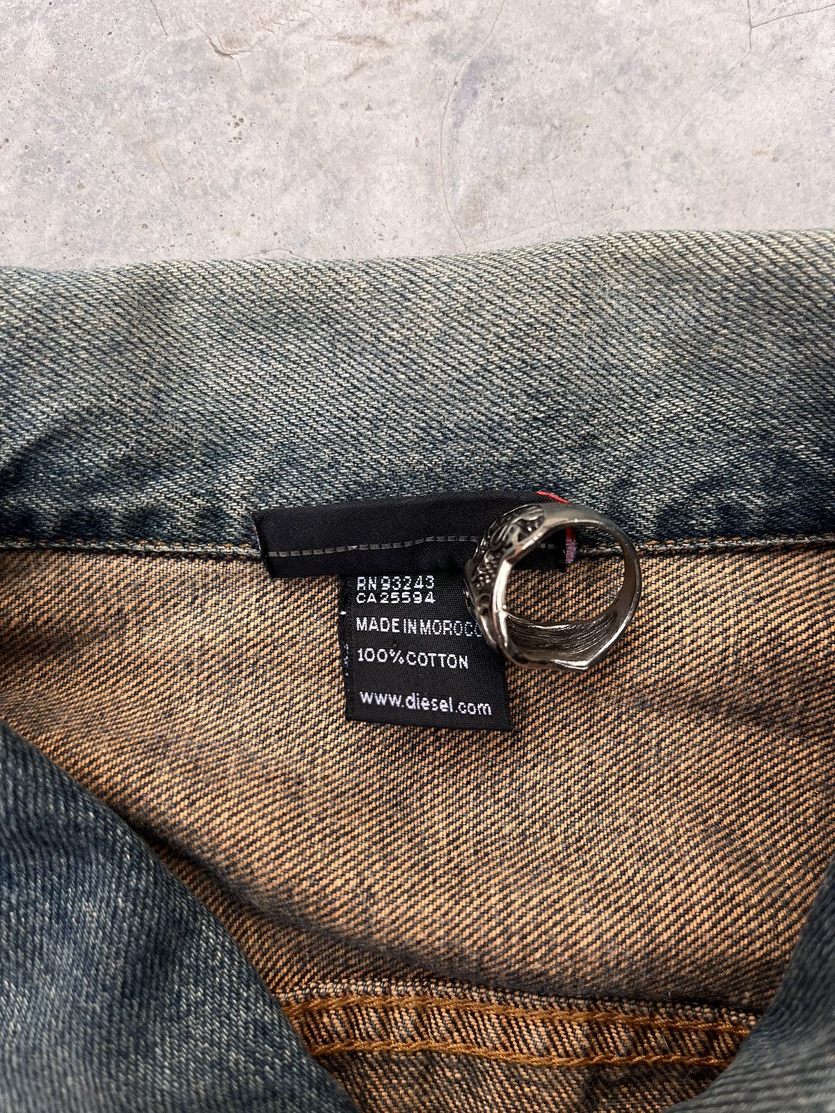 Diesel RARE VINTAGE DIESEL DENIM JACKET Size US XS / EU 42 / 0 - 5 Thumbnail