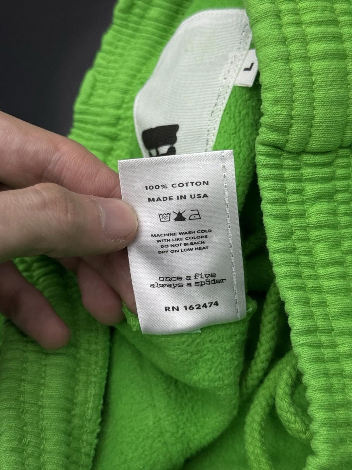 Other Sp5der Worldwide Slime Green Sweats Young Thug Spider (L) Size US 34 / EU 50 - 11 Thumbnail