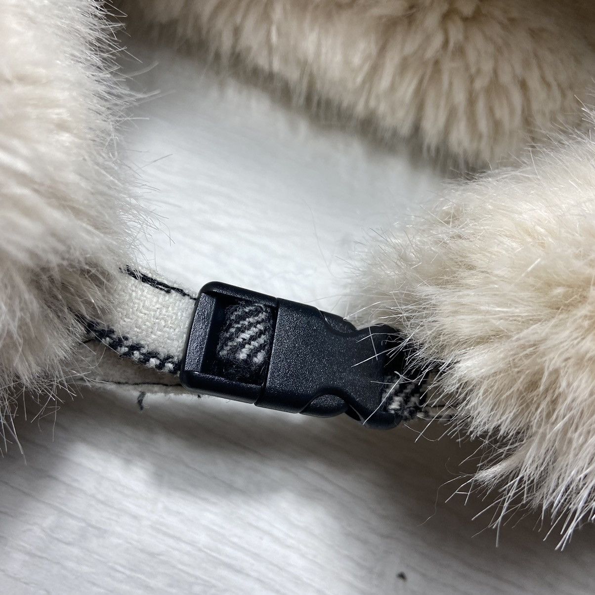 Hysteric Glamour × Vintage 📌 Vintage Fur Fuzy Mohair Y2K Ushanka Hat Size ONE SIZE - 4 Thumbnail