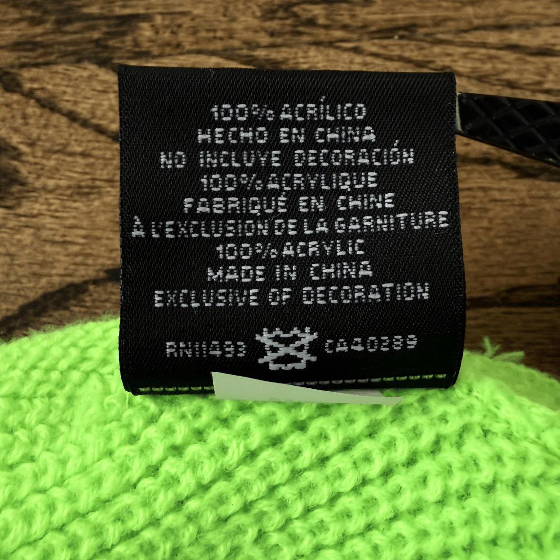 Aime Leon Dore × New Era Aime Leon Dore New Era Yankees Highlighter Green Beanie Size ONE SIZE - 5 Thumbnail