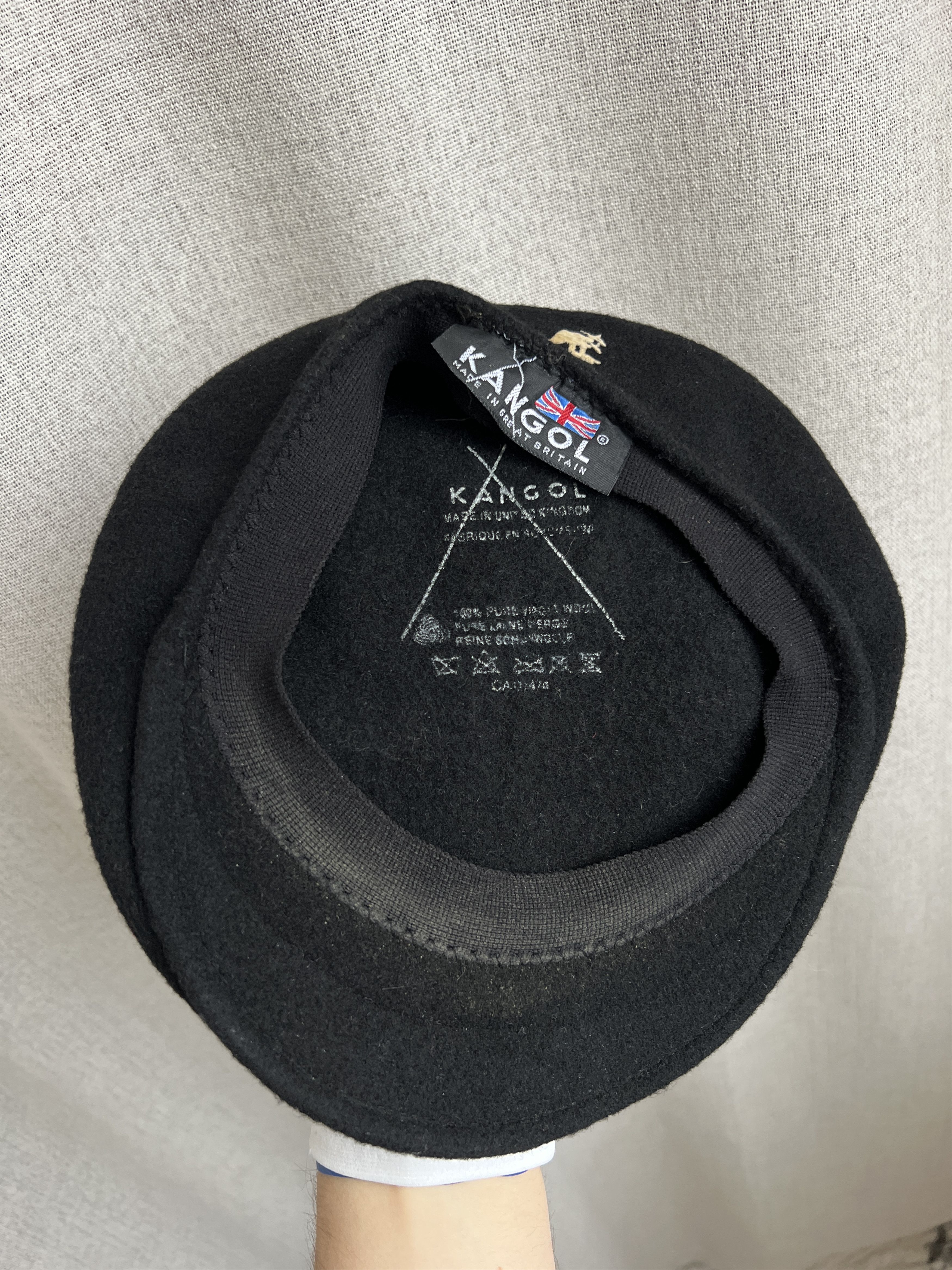 Kangol Vintage Kangol Logo Wool Cap Hat Size ONE SIZE - 5 Thumbnail