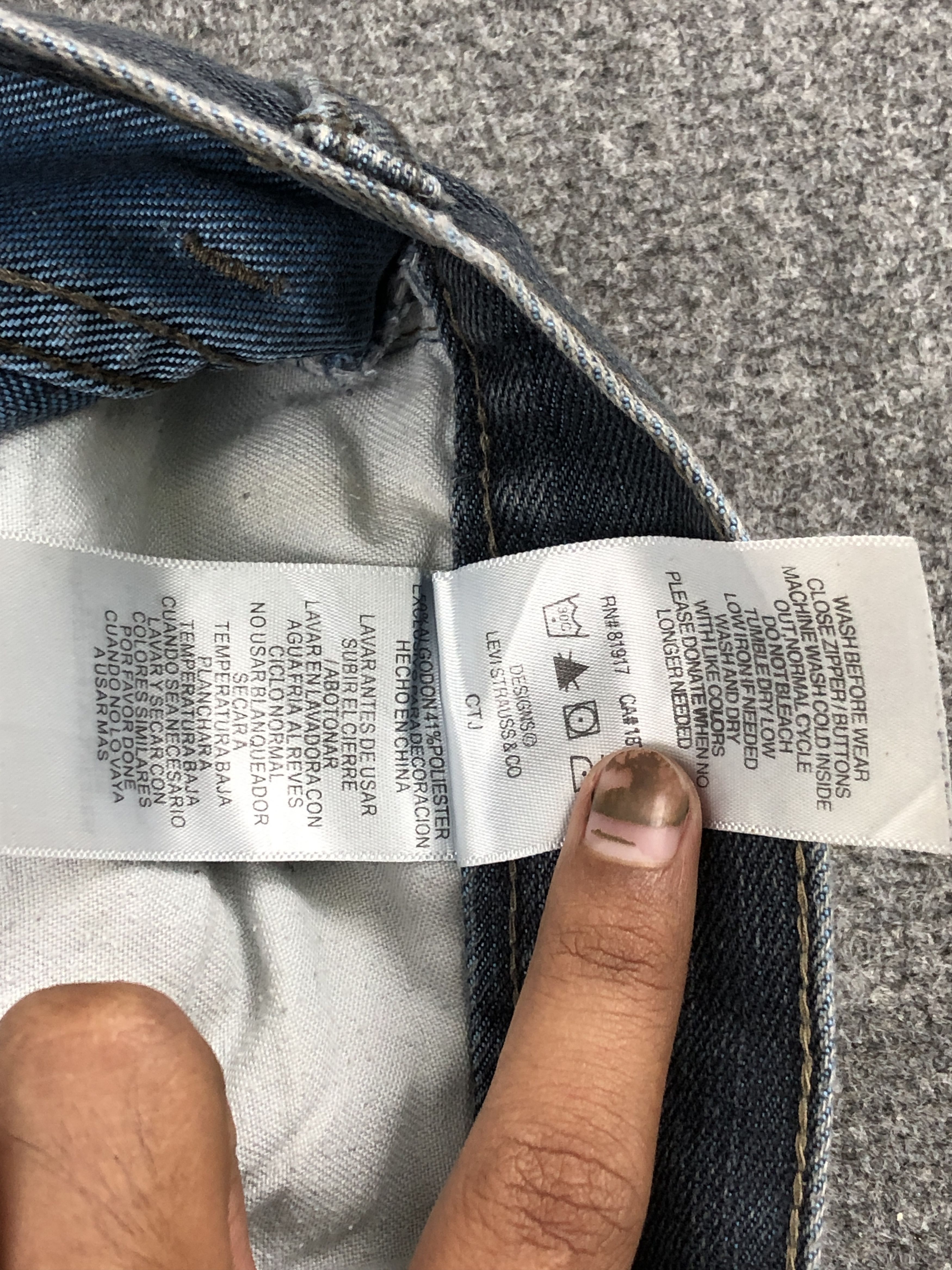 Levi's Vintage Levis 511 Skinny Jeans DP2472 Size US 29 - 9 Thumbnail