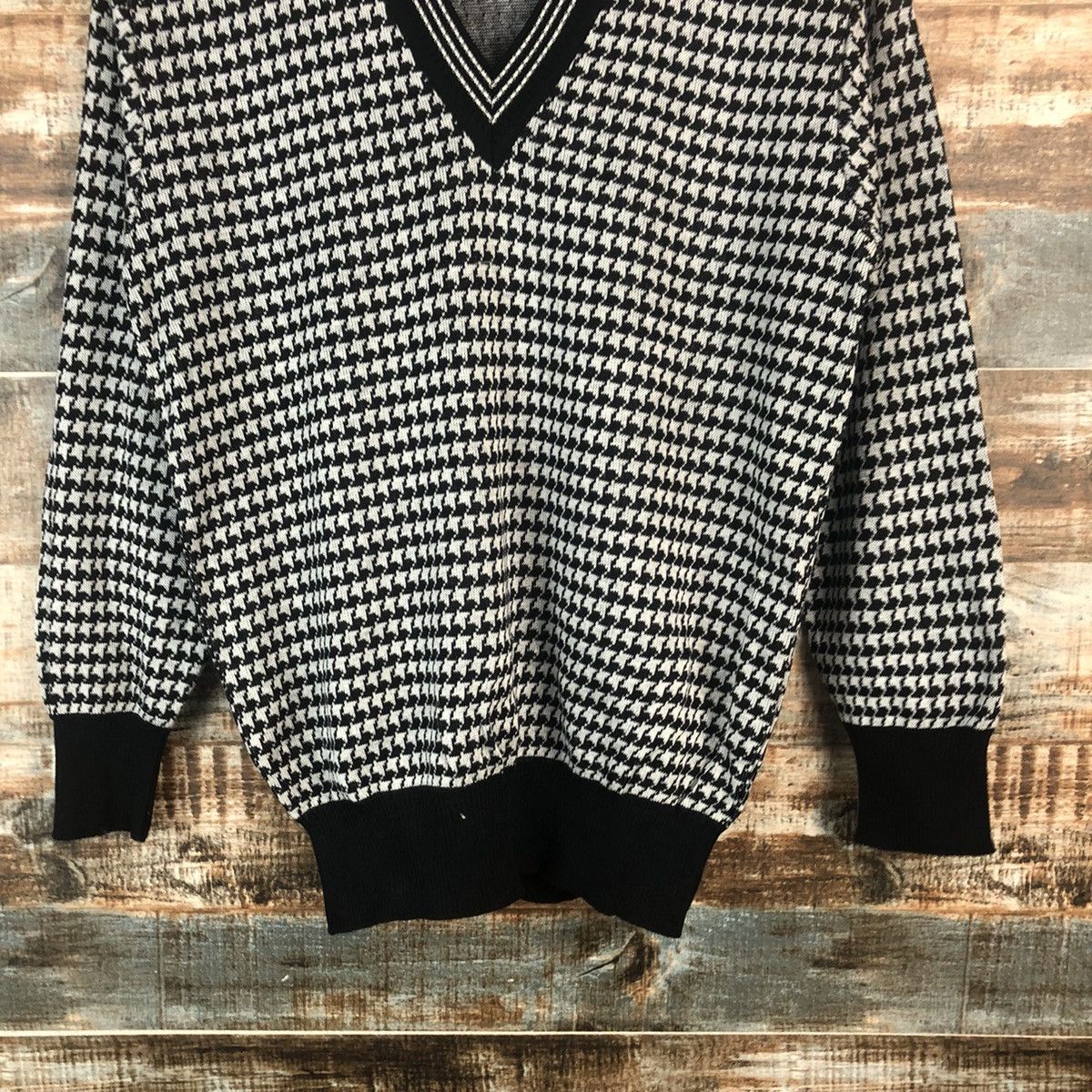 Homespun Knitwear × Japanese Brand Mens Wear vintage Black Knitwear #A2274 Size US S / EU 44-46 / 1 - 6 Thumbnail