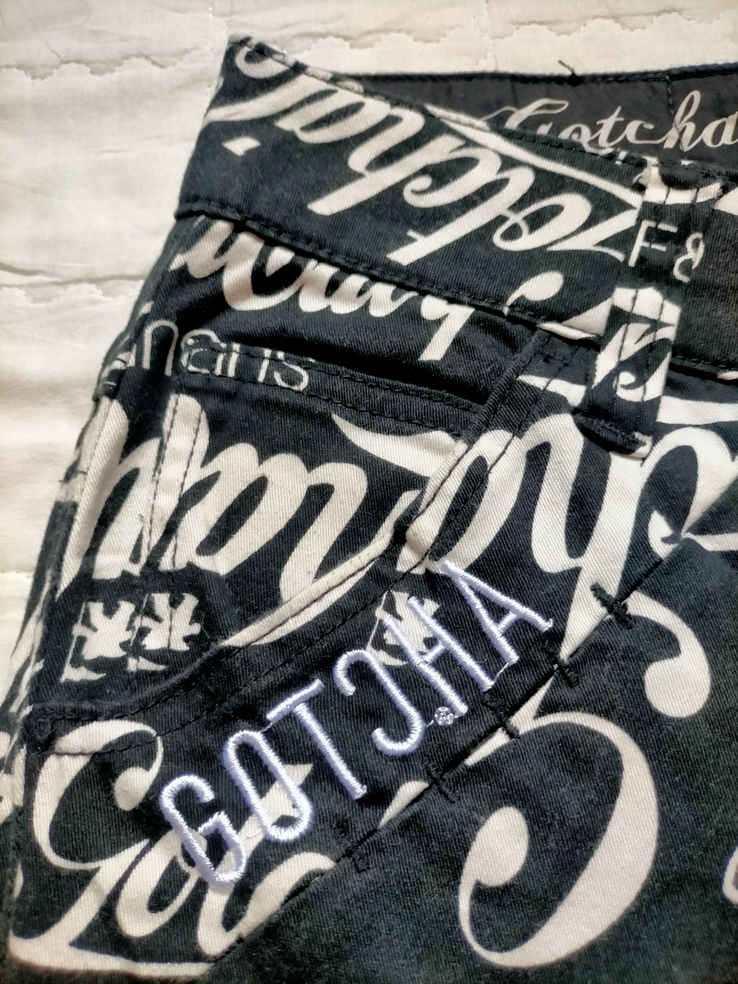 Gotcha ⚡Rare Gotcha Golf embroidered Logo Full Print Pants Size US 30 / EU 46 - 15 Thumbnail