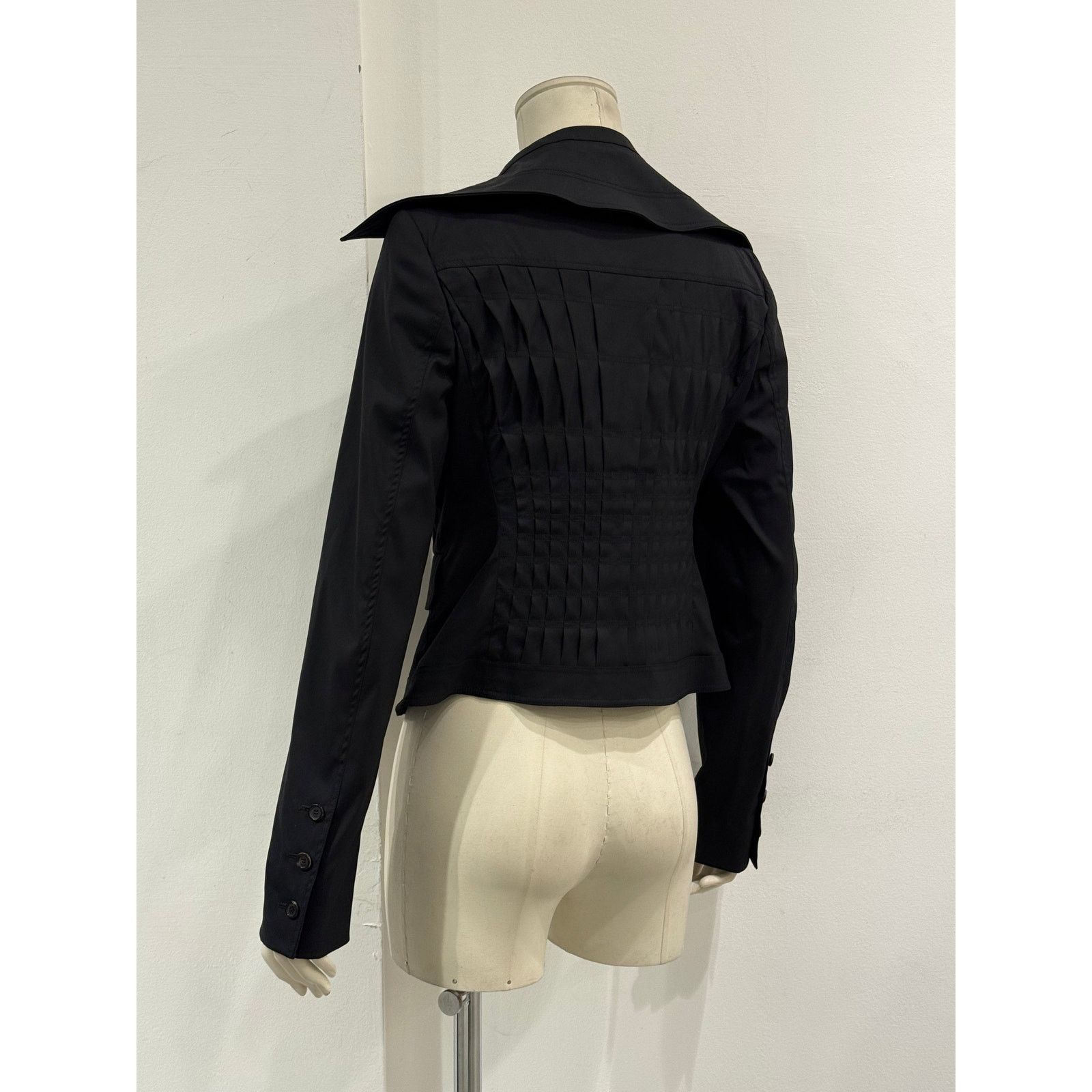 Gucci A/W2003 Gucci by Tom Ford structured wide collar jacket Size M / US 6-8 / IT 42-44 - 5 Thumbnail