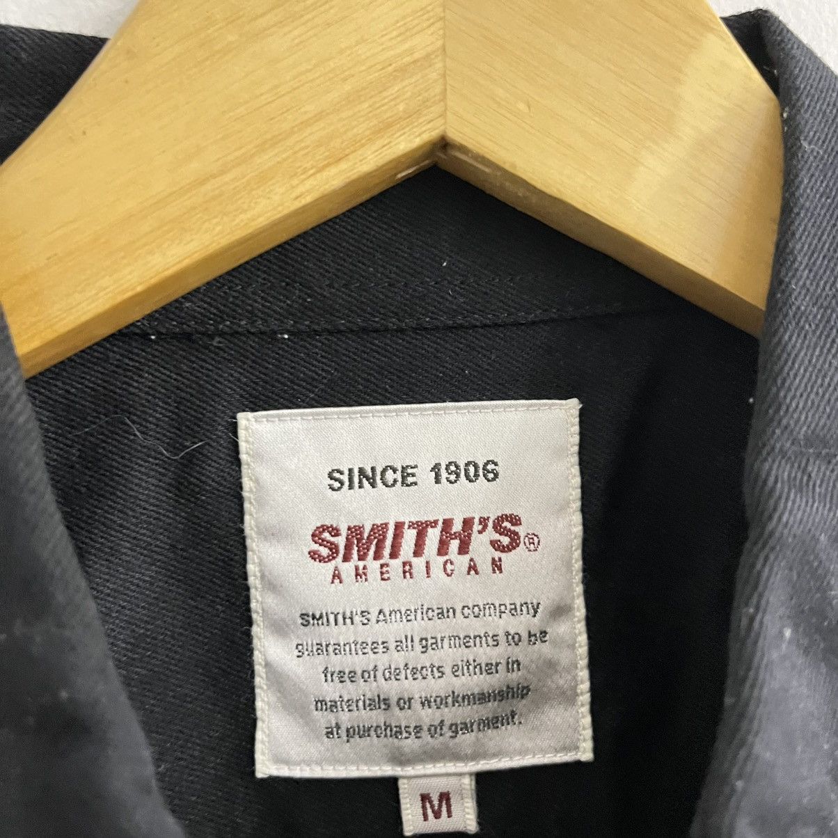 Japanese Brand Smith'S American Worksear Button Up With Iconic Pocket Size US M / EU 48-50 / 2 - 4 Thumbnail