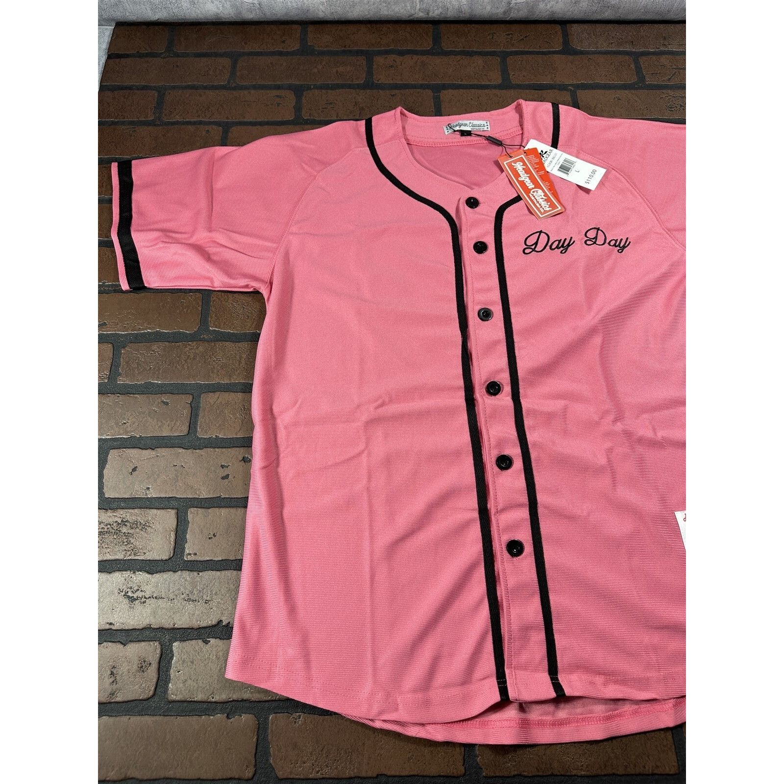Other PINKY'S Day Day Pink Baseball Jersey ~Never Worn~ M L XL XXL Size US XL / EU 56 / 4 - 6 Thumbnail