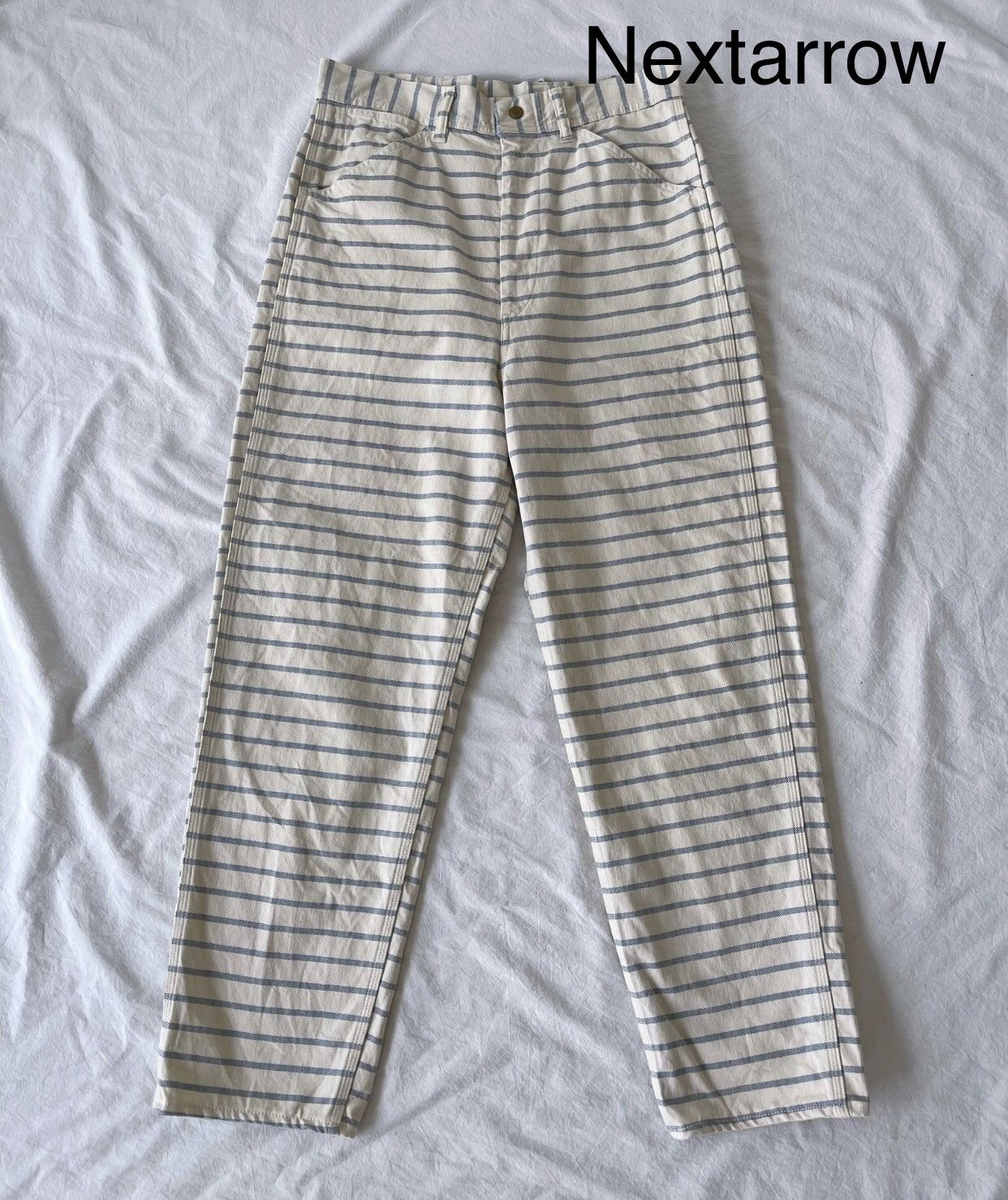 Kapital KAPITAL Hirata Kazuhiro Retro Sea Soul Straight Leg Pants Size 26" / US 2 / IT 38 - 1 Thumbnail