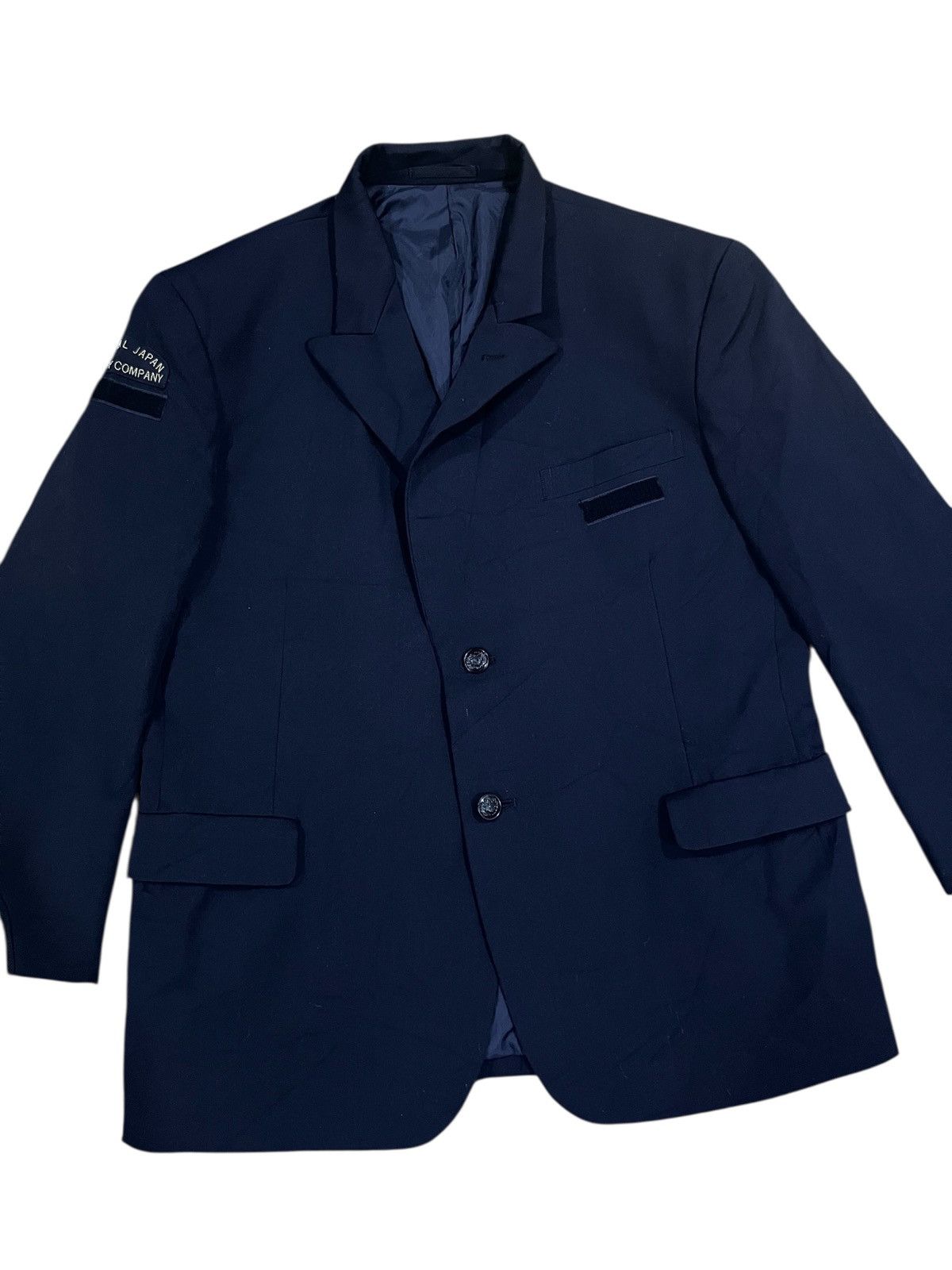 Yohji Yamamoto Vintage Yohji Yamamoto central japan railway company jaket Size US L / EU 52-54 / 3 - 3 Thumbnail