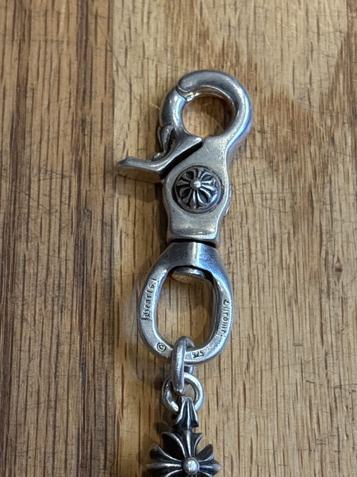 Chrome Hearts Chrome hearts silver ch plus wallet chain 11 link double Size ONE SIZE - 3 Thumbnail