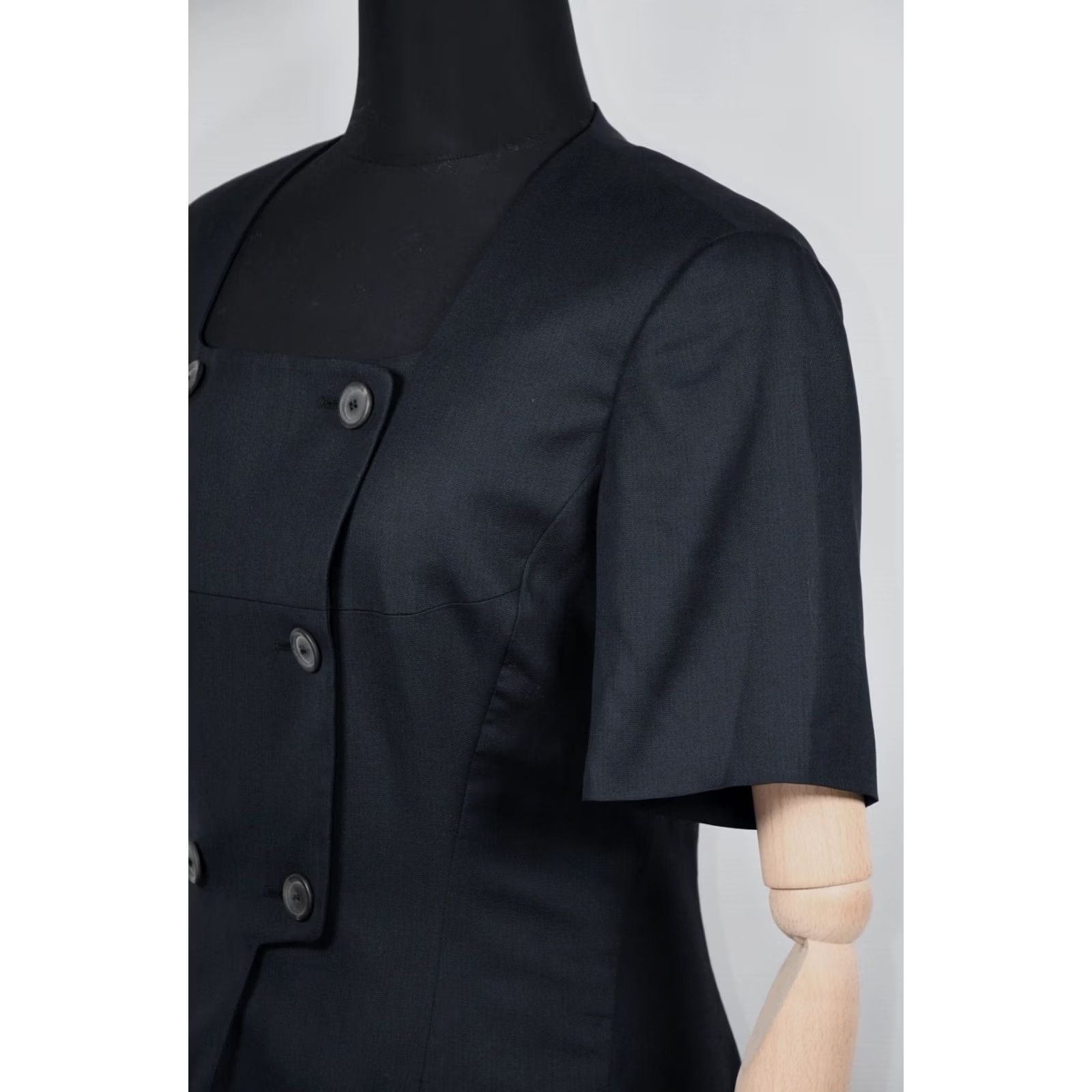 Jil Sander Jil Sander Jacket Women's Size 36 Silk Wool Blue Vintage? No (JIL SANDER) Shirt? Size XS / US 0-2 / IT 36-38 - 5 Thumbnail