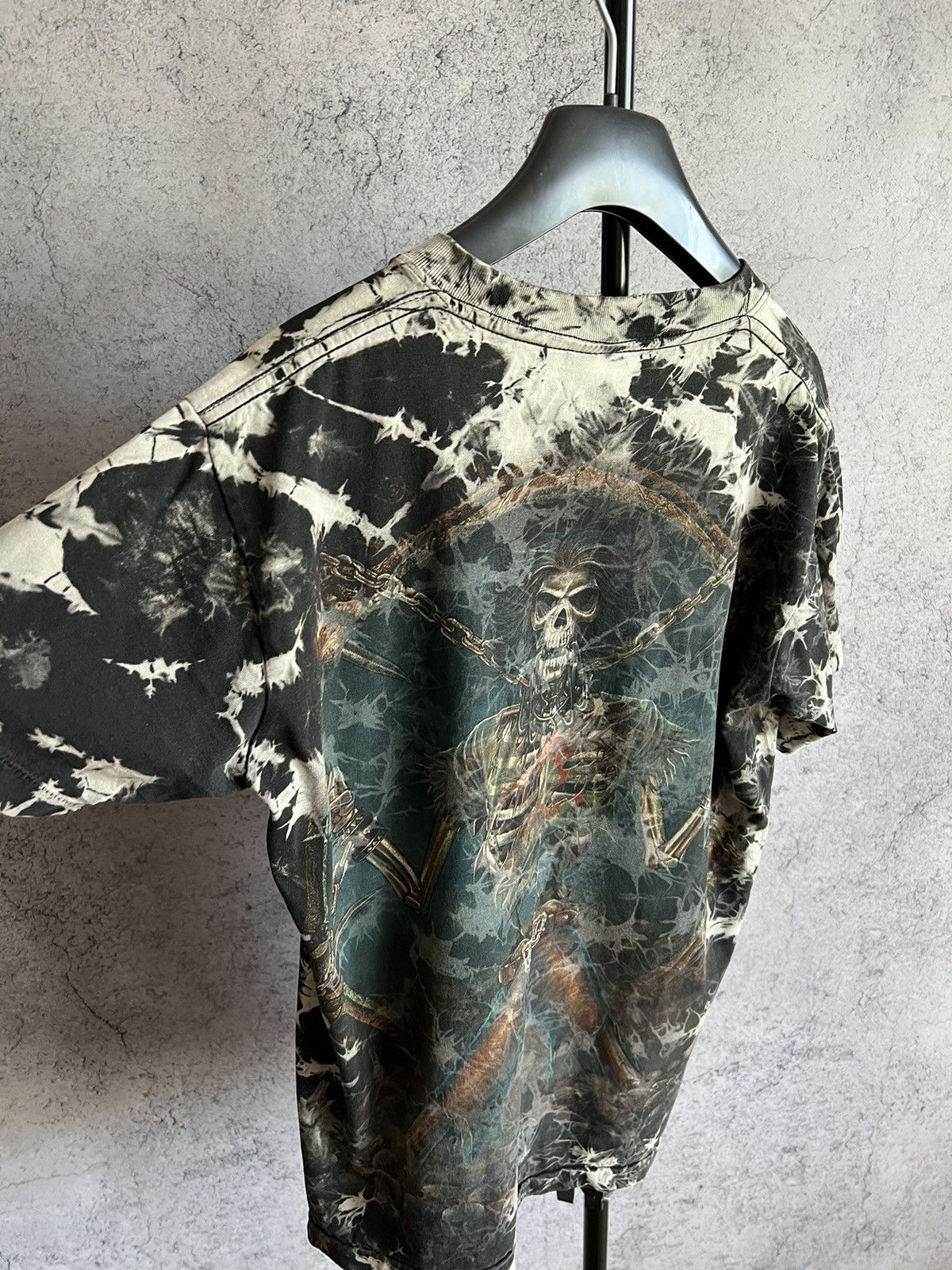 Other Wild Skulls T-shirt Overprint Y2K Skeleton Tee 00s neon logo Size US M / EU 48-50 / 2 - 15 Thumbnail