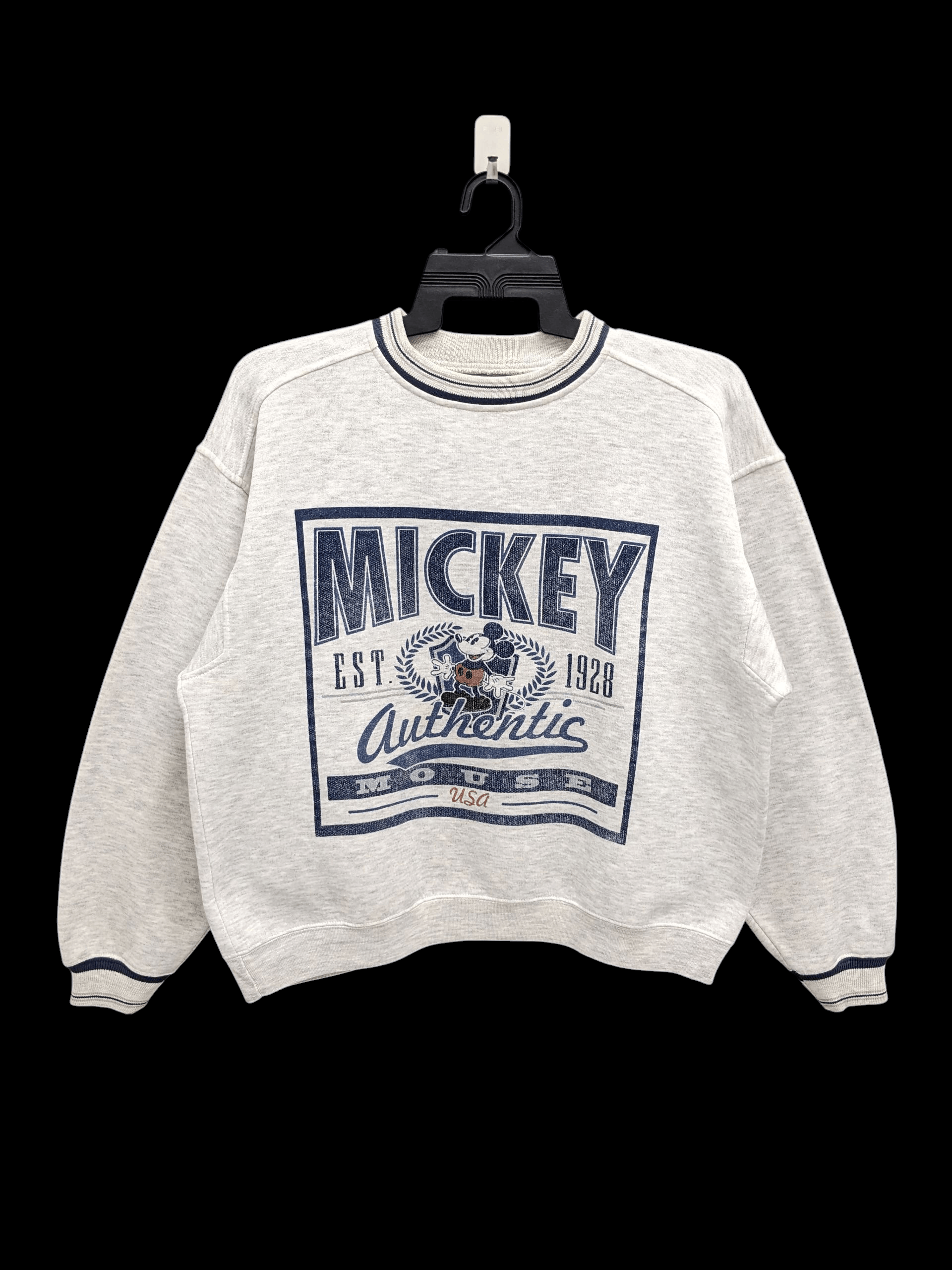 Disney Vintage Mickey Mouse USA Disney Streetwear Sweatshirt Size US M / EU 48-50 / 2 - 1 Thumbnail