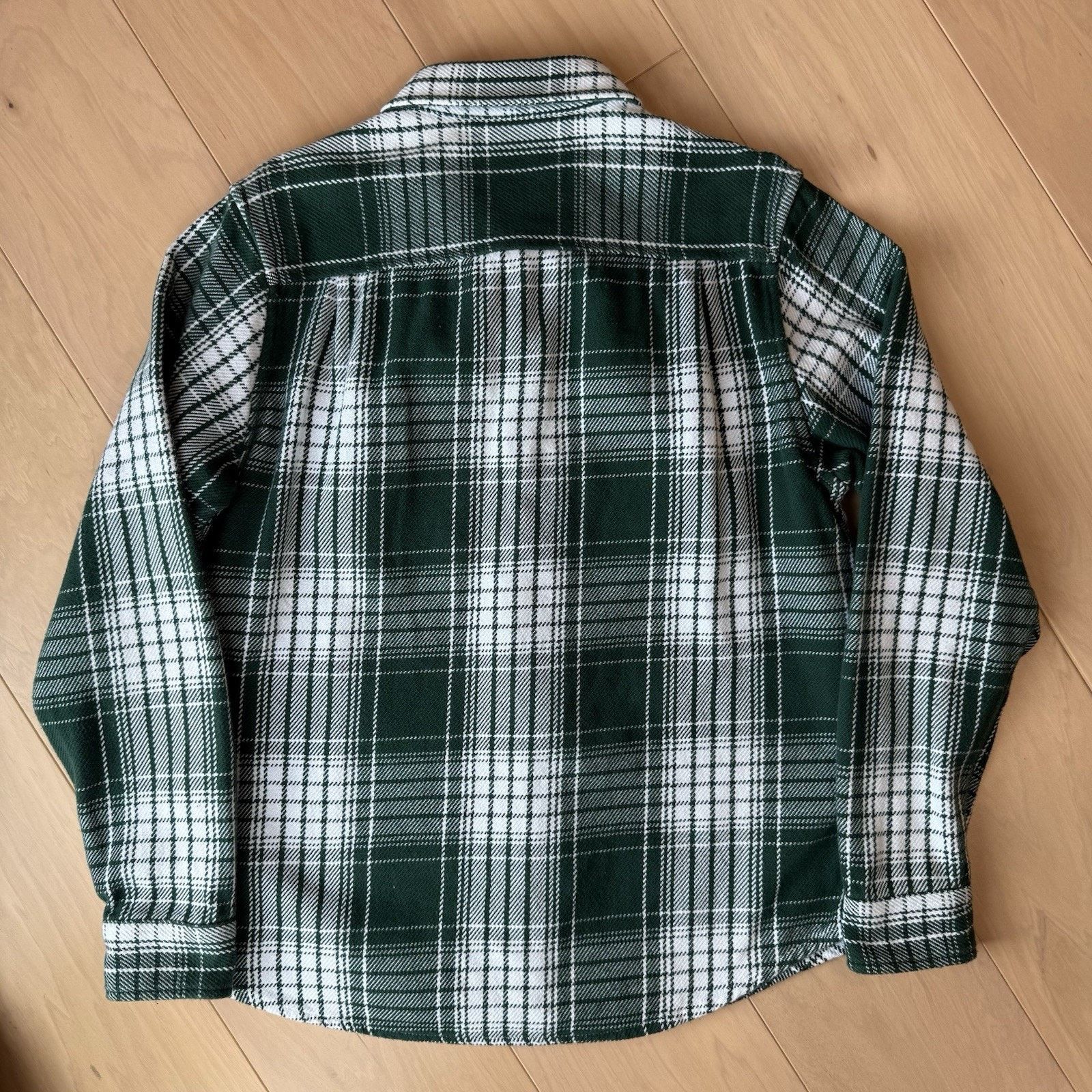 Outerknown Outerknown Blanket Shirt Large Green Multicolor Heavy Cotton Size US L / EU 52-54 / 3 - 8 Thumbnail