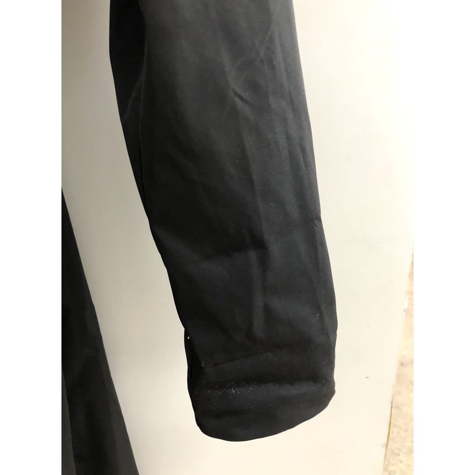 Vintage Samuel Dong Womens Large Coat Belted Fit & Flare Jacket Black & Silver Hardware Size L / US 10 / IT 46 - 4 Thumbnail