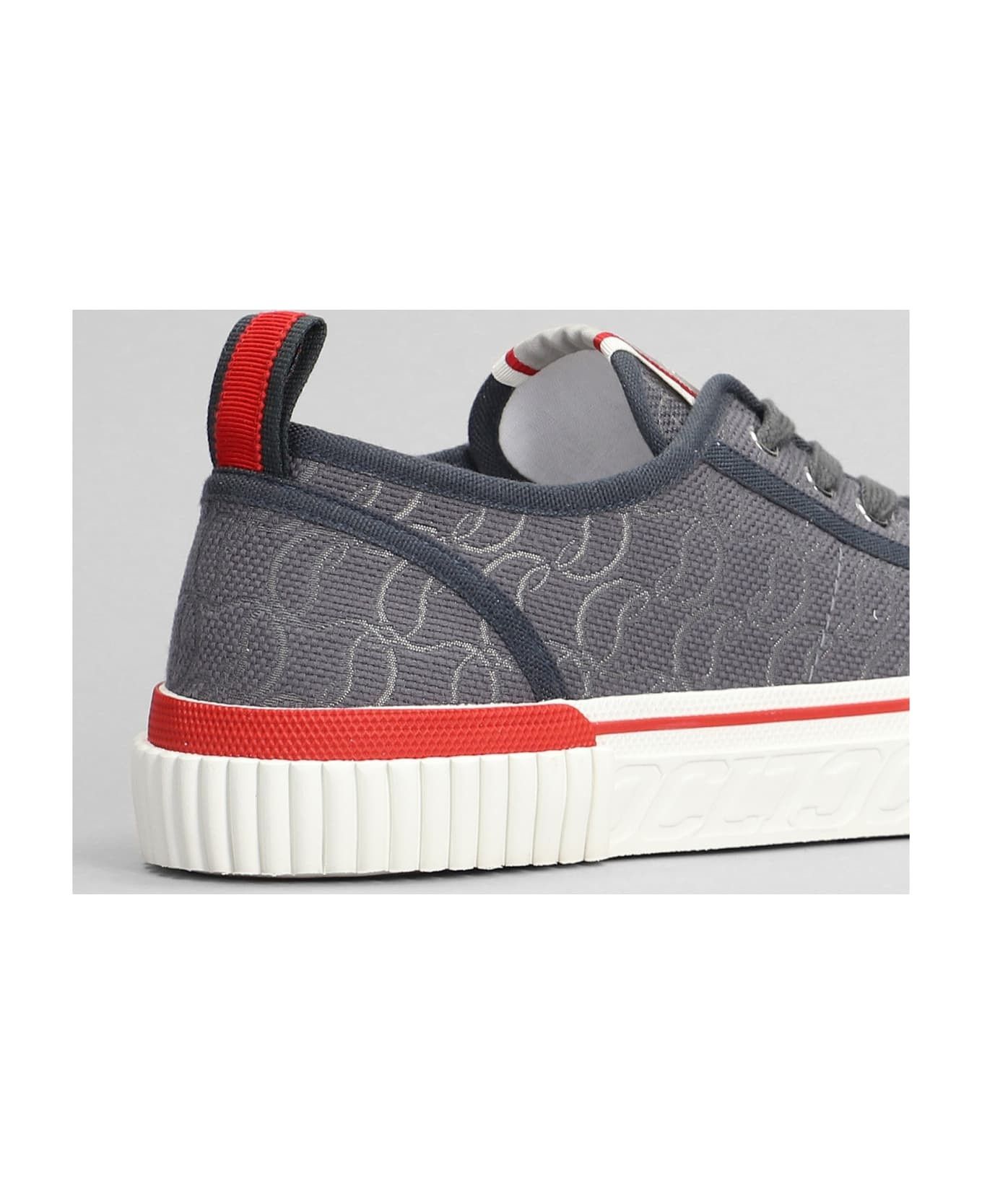 Christian Louboutin o1s1wg110225 Pedro Junior Sneakers in Blue Size US 12 / EU 45 - 5 Thumbnail