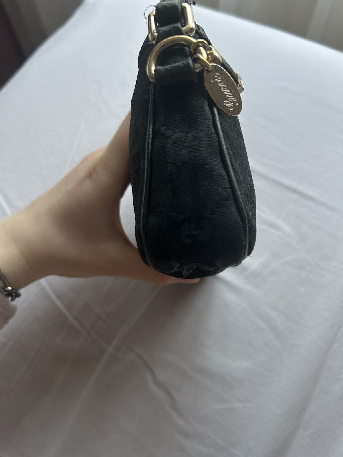 Designer × Gucci × Vintage gucci cloth pochette Size ONE SIZE - 4 Thumbnail