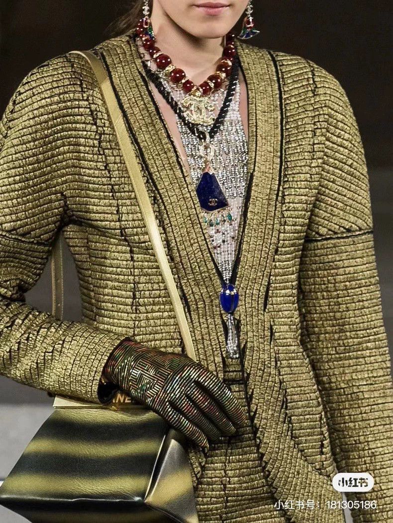 Chanel Chanel Egyptian series of the golden coat of the holy ceet Size XS / US 0-2 / IT 36-38 - 7 Thumbnail