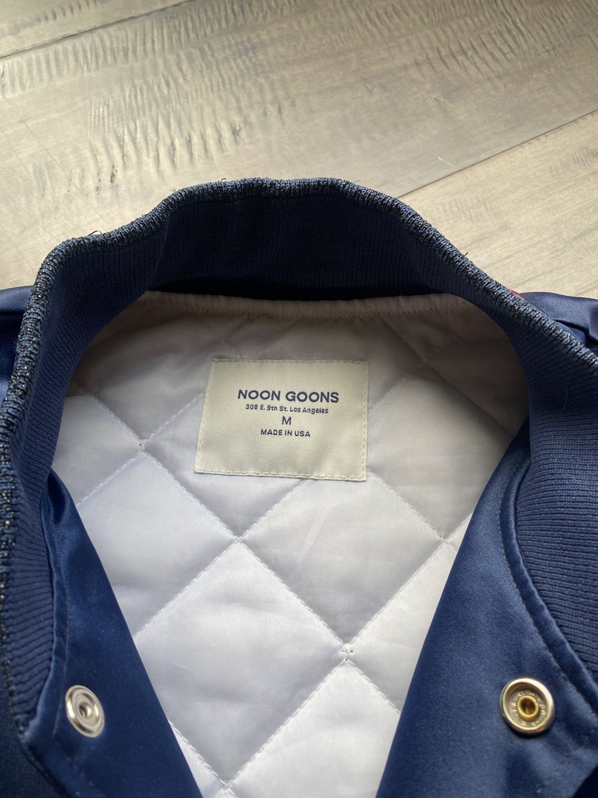 Noon Goons Noon Goons Navy Dugout Bomber Jacket Size US M / EU 48-50 / 2 - 3 Thumbnail