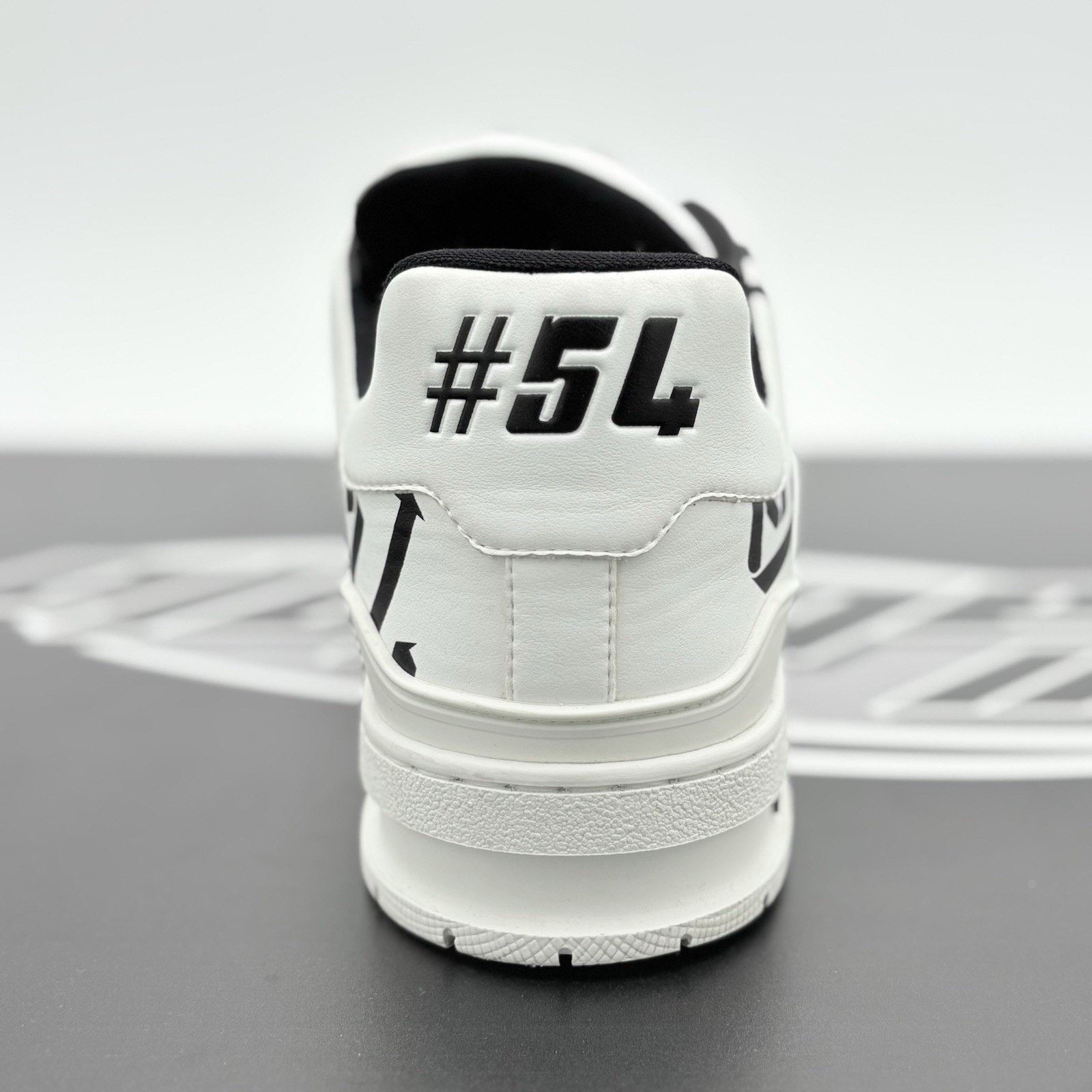 Louis Vuitton Louis Vuitton Trainer ' White Black Recycled ' | CLEAN! Size US 11.5 / EU 44-45 - 3 Thumbnail