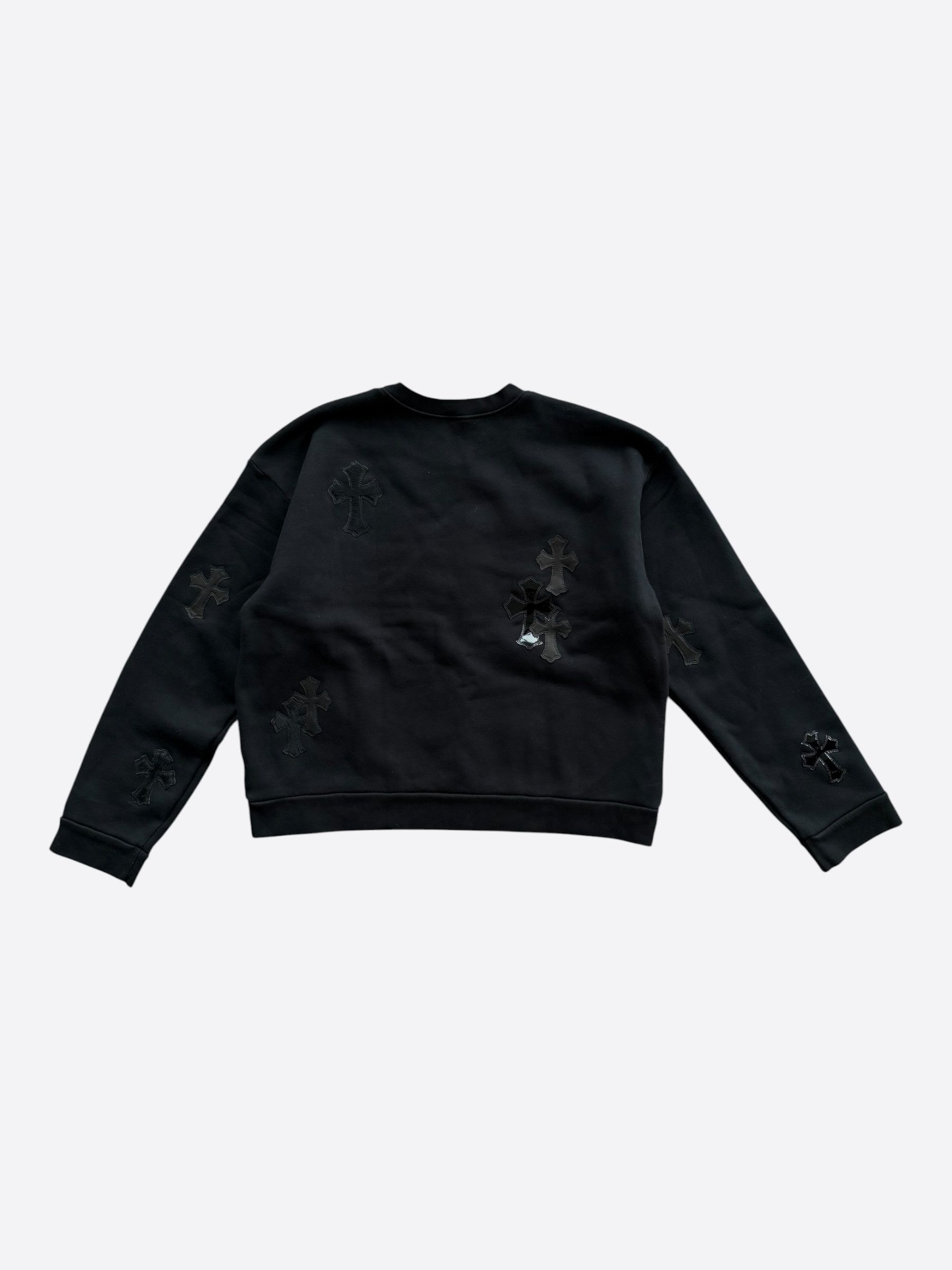 Chrome Hearts Chrome Hearts Black Cross Patch Sweater Size US L / EU 52-54 / 3 - 2 Thumbnail