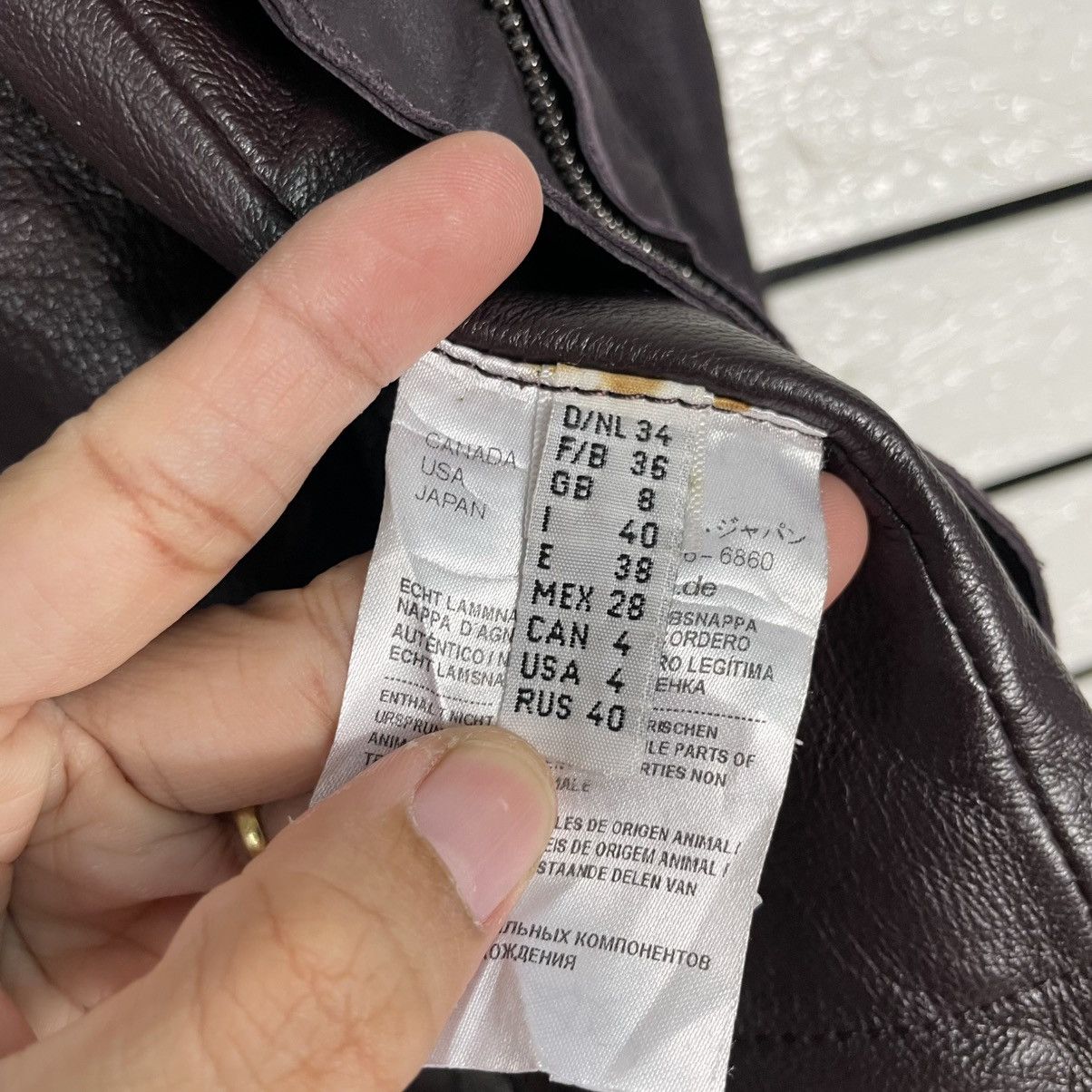 Laurel Laurel Crop Leather Jacket Size XS / US 0-2 / IT 36-38 - 16 Thumbnail