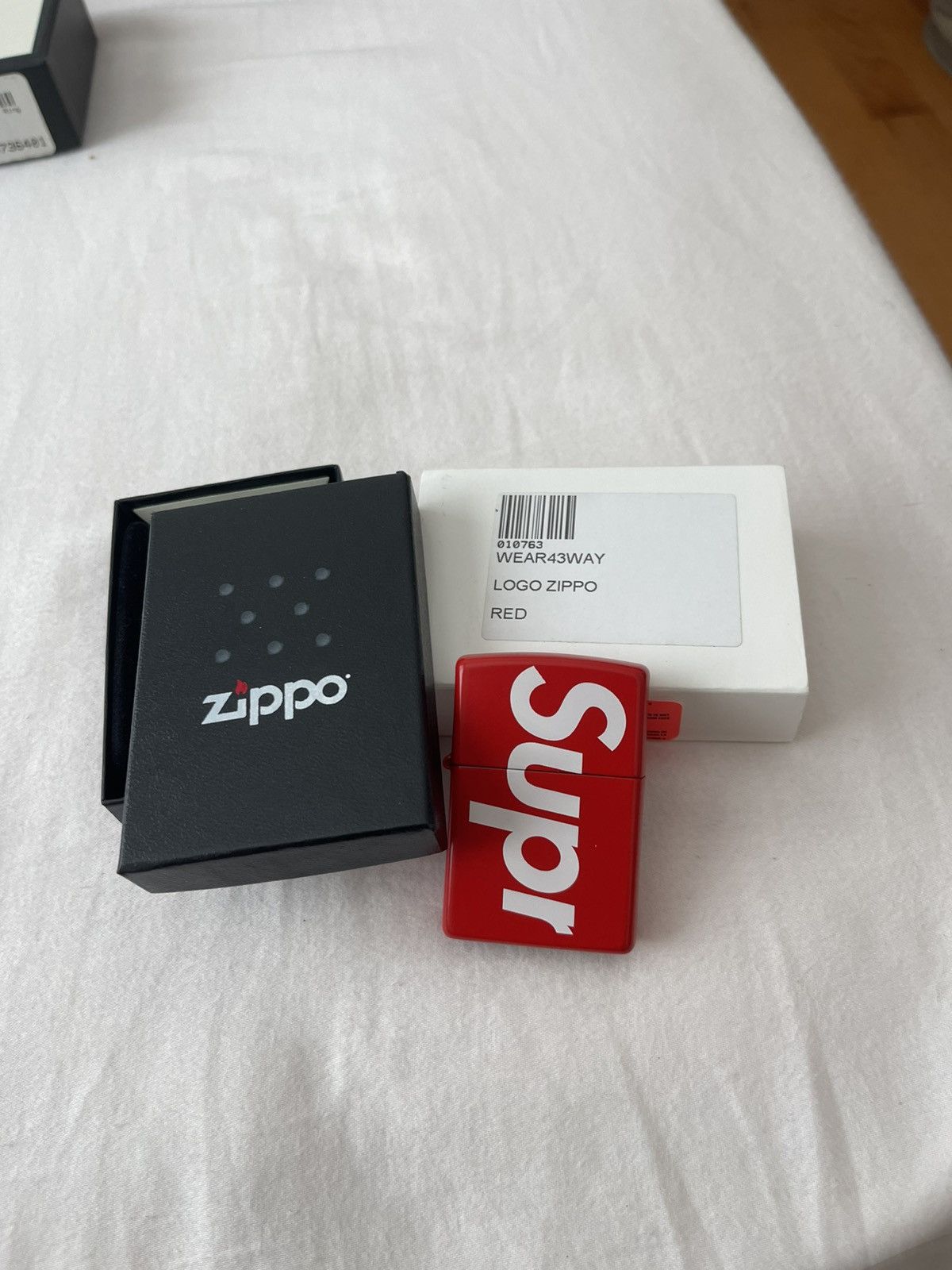 Supreme Supreme Red Zippo Lighter | Grailed