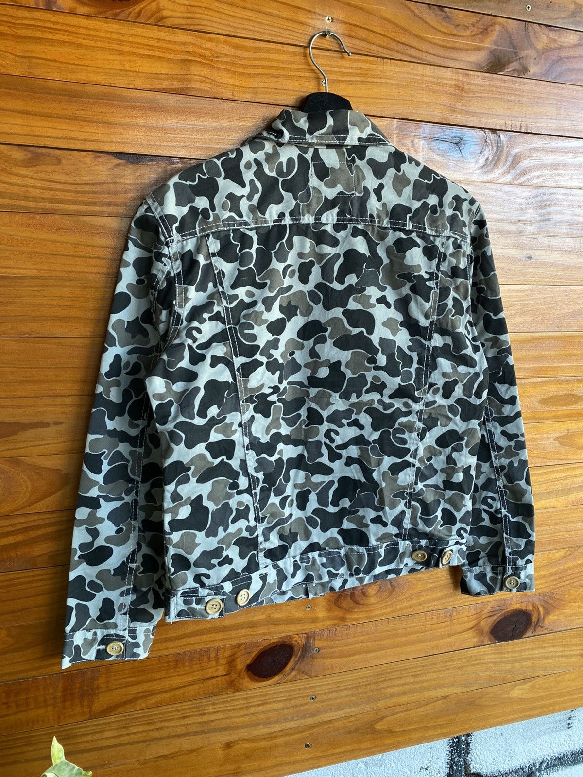 Japanese Brand Point Loma Grey Camouflage Jacket Trucker Japan Market Size US M / EU 48-50 / 2 - 13 Thumbnail