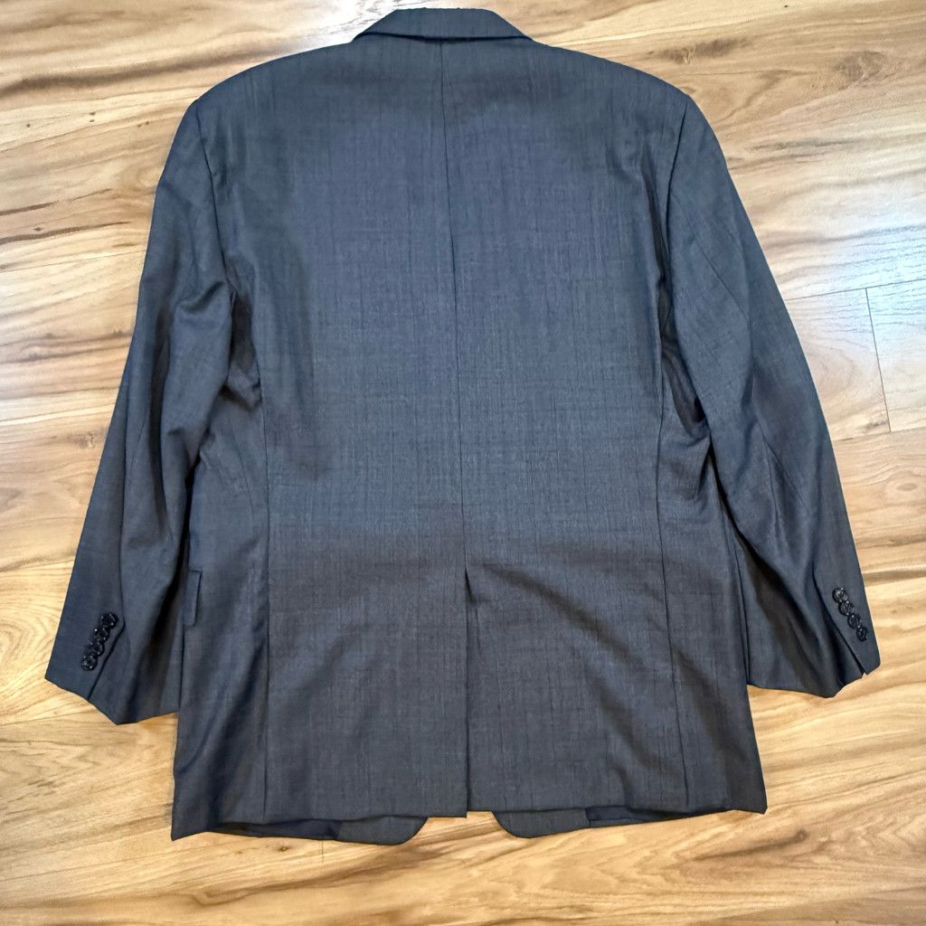 No Fear Hickey Freeman Men’s 46R Loro Piana Super 120s Blazer Size 46R - 2 Thumbnail